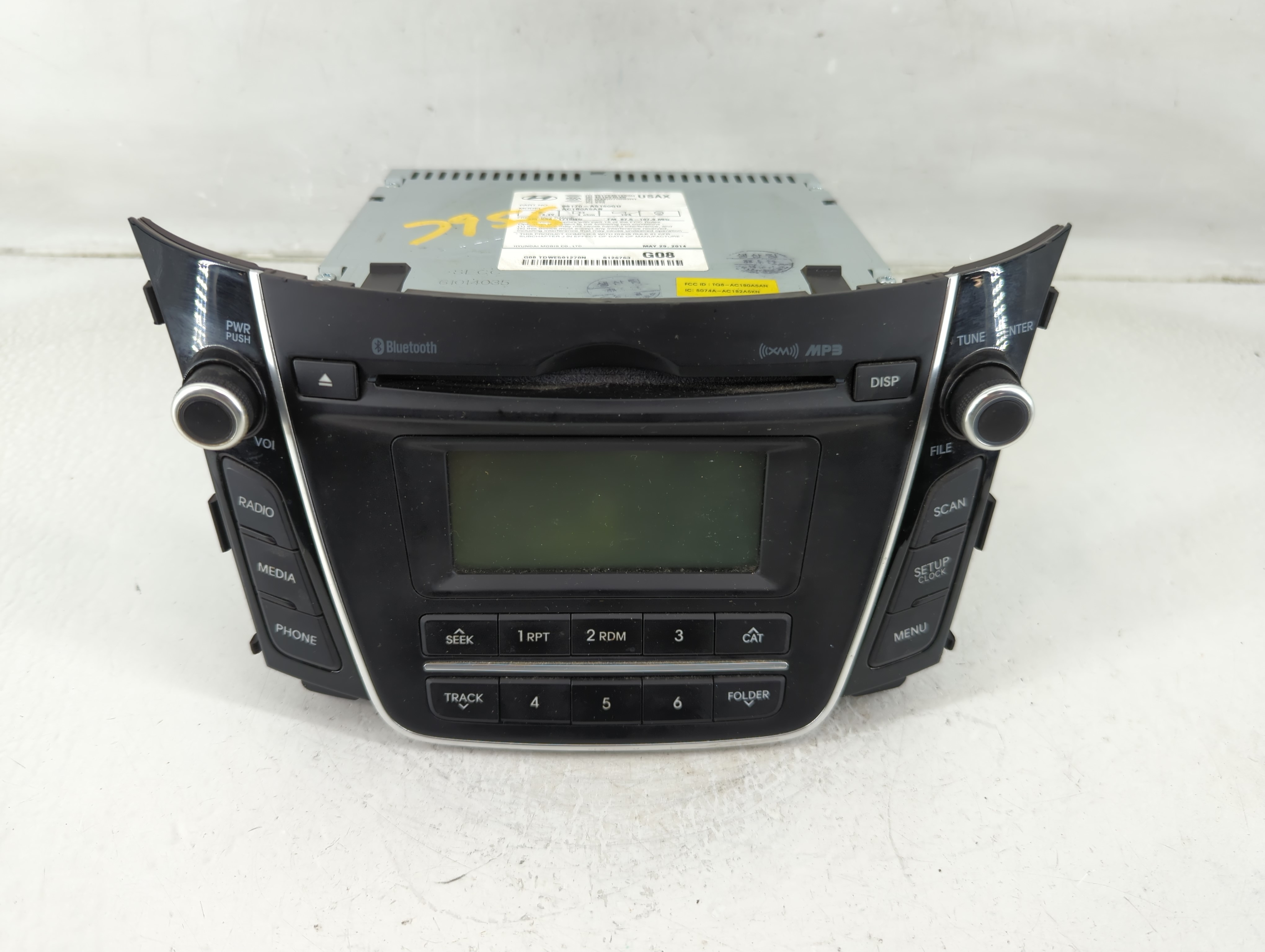 Hyundai Elantra Am Fm Cd Player Radio Receiver 1179044 - Oemusedautoparts1.com