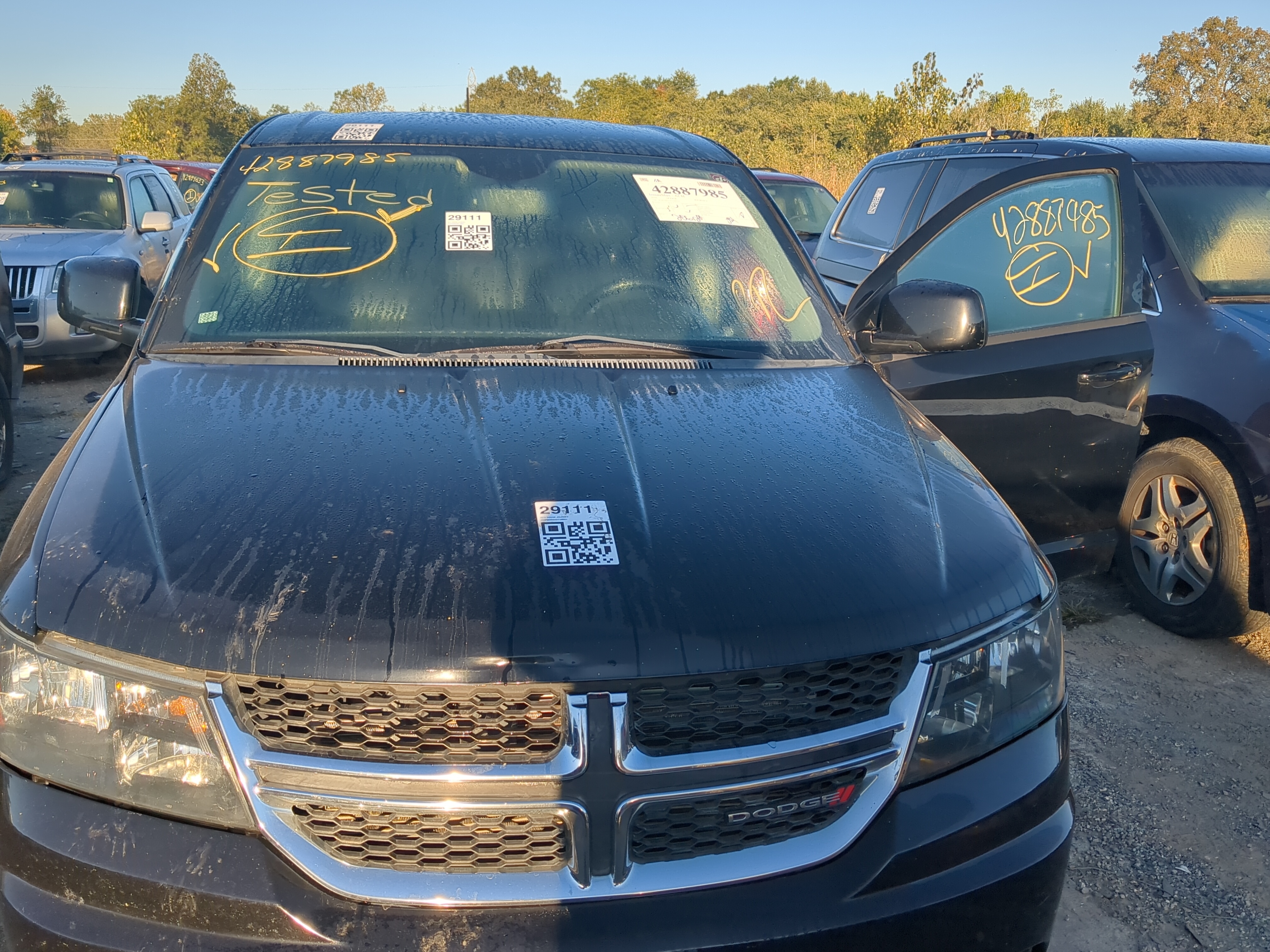 2016 Dodge Journey Hood Oem 1179209 - Oemusedautoparts1.com