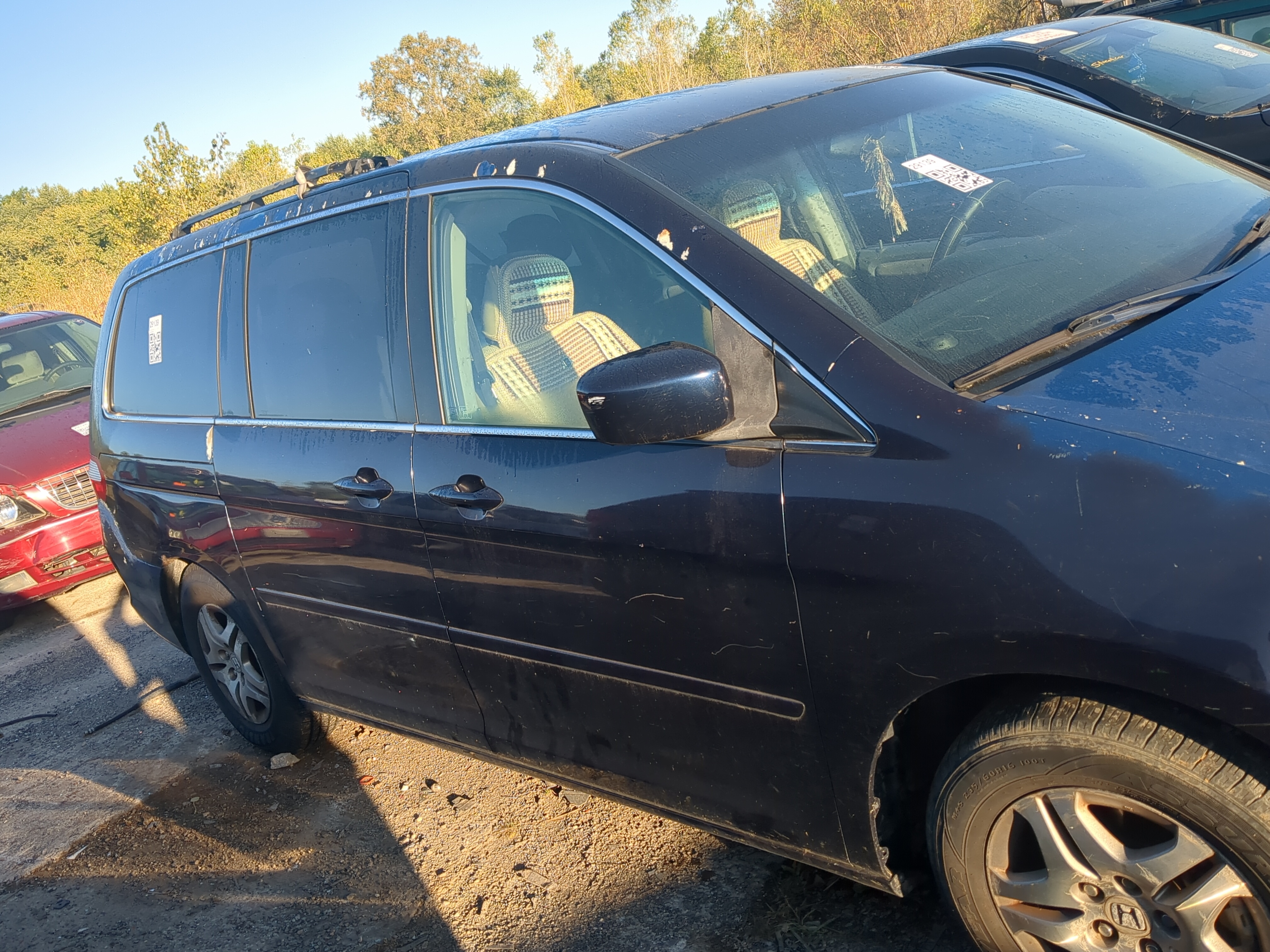 2005-2007 Honda Odyssey Passenger Front Door Oem 1179383 - Oemusedautoparts1.com