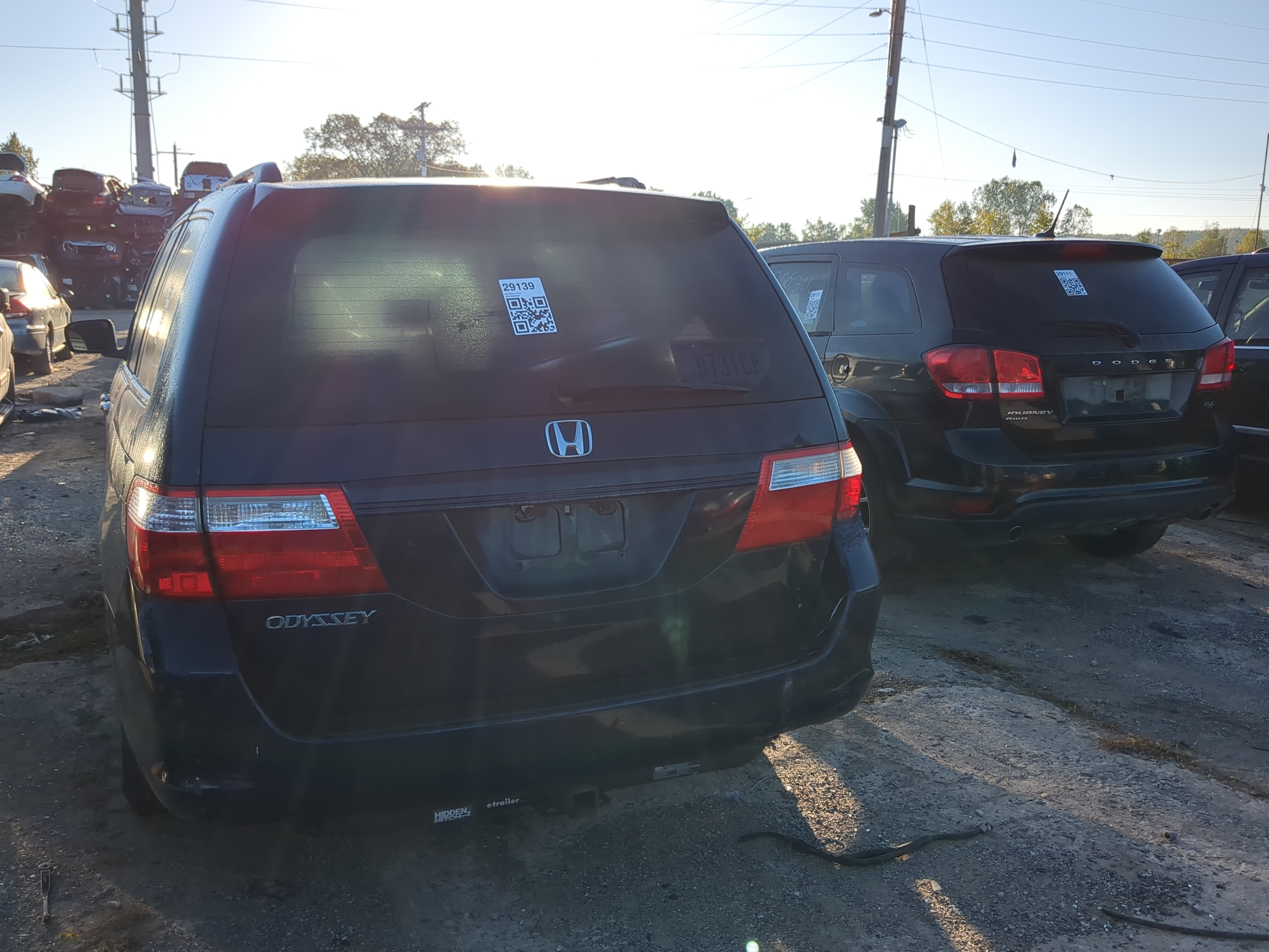 2005-2007 Honda Odyssey Trunk/decklid/hatch/tailgate Oem 1179391 - Oemusedautoparts1.com