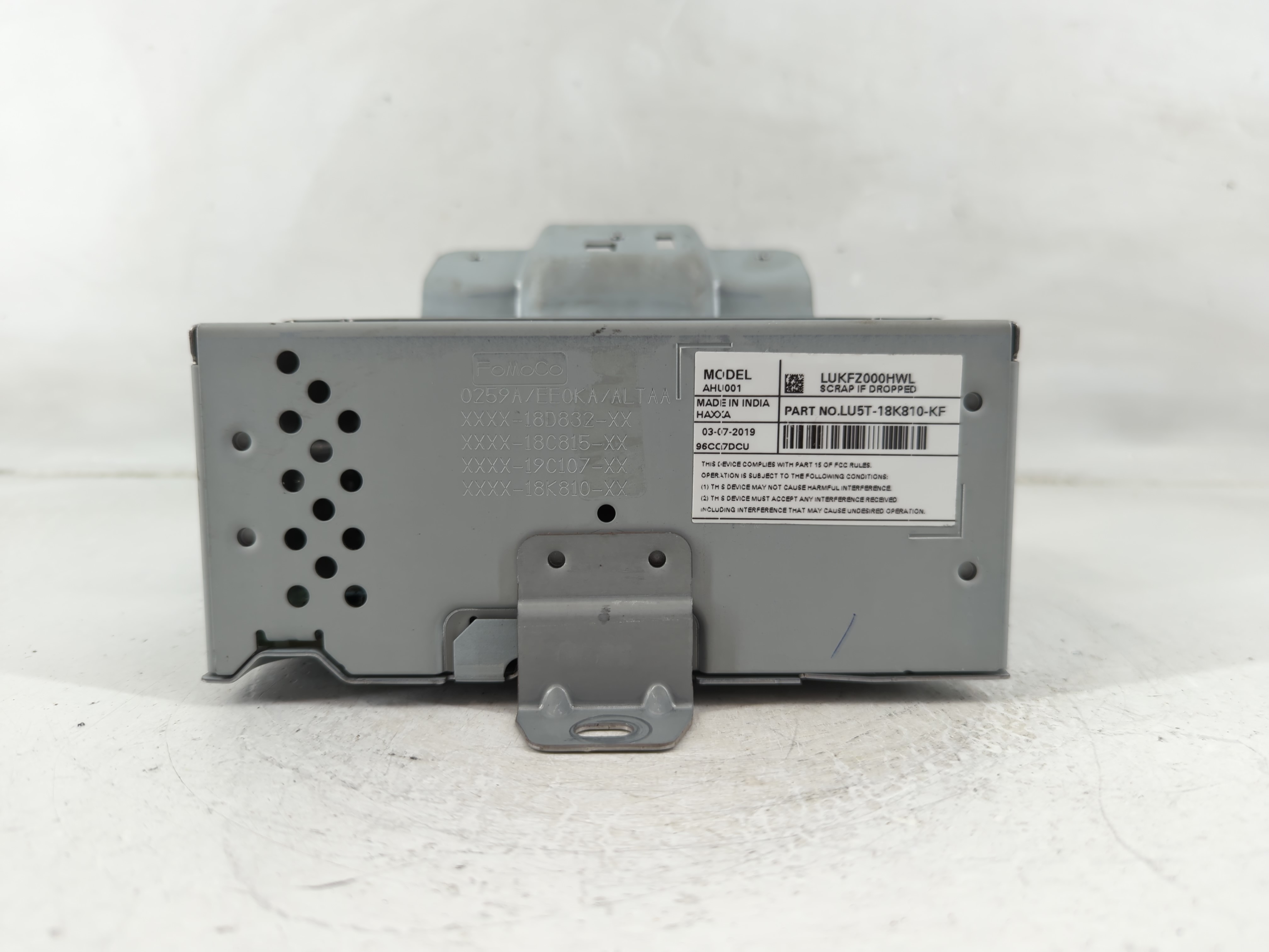 2020-2020 Ford Ecosport Am Fm Cd Player Radio Receiver 1179473 - Oemusedautoparts1.com