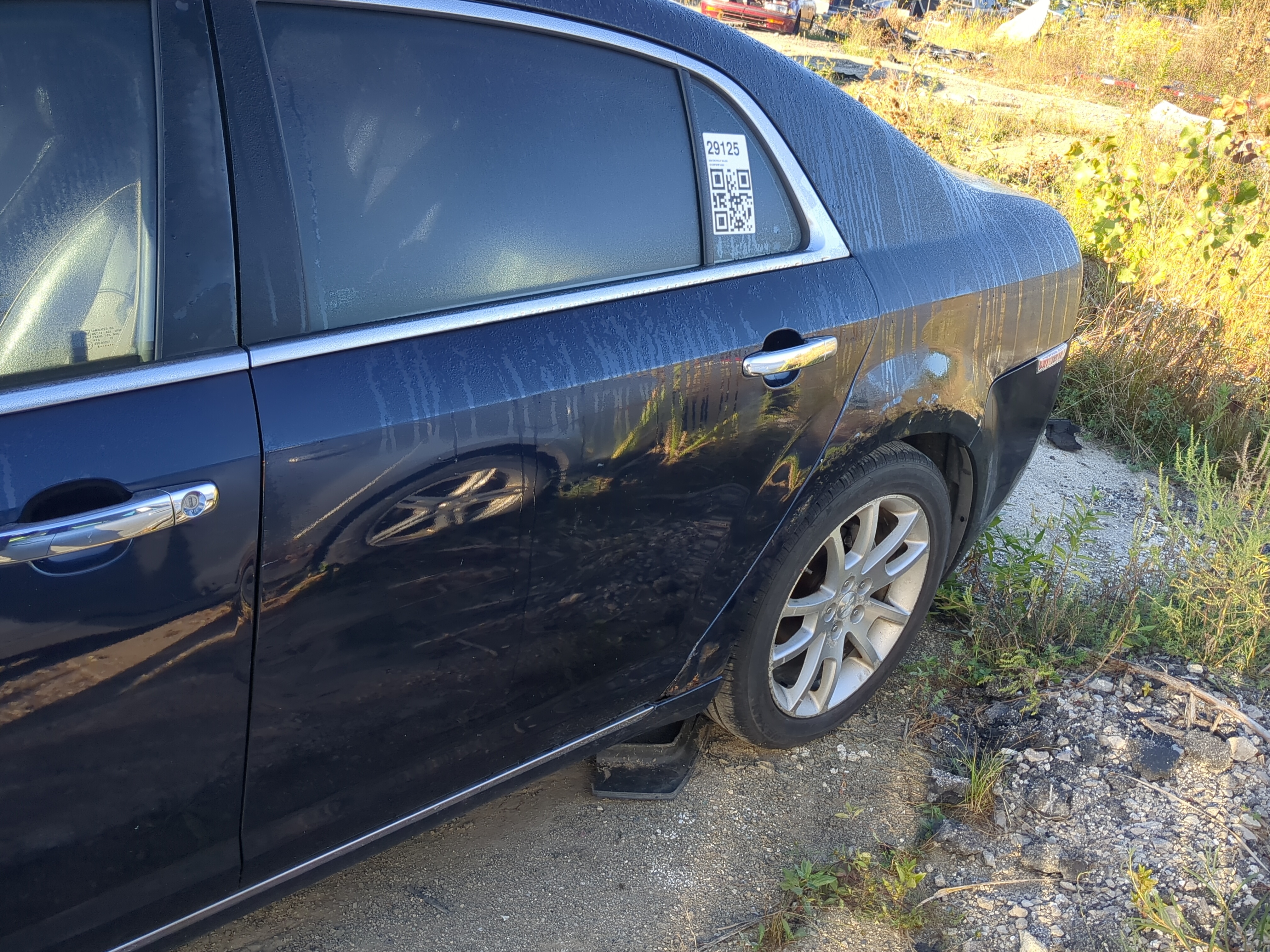 2008-2012 Chevrolet Malibu Driver Rear Door Oem 1179760 - Oemusedautoparts1.com