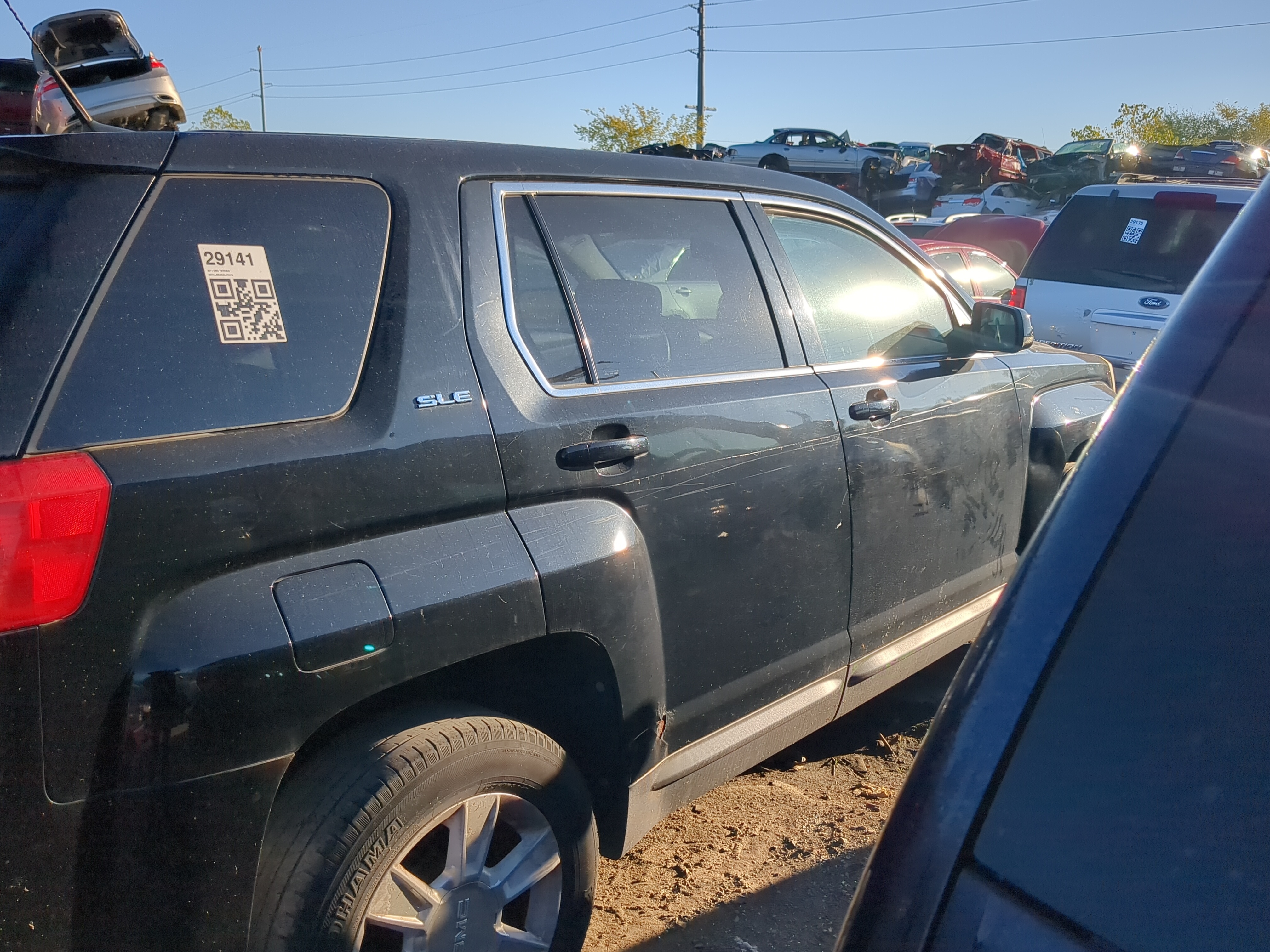 2010-2015 Gmc Terrain Passenger Rear Door Oem 1179957 - Oemusedautoparts1.com