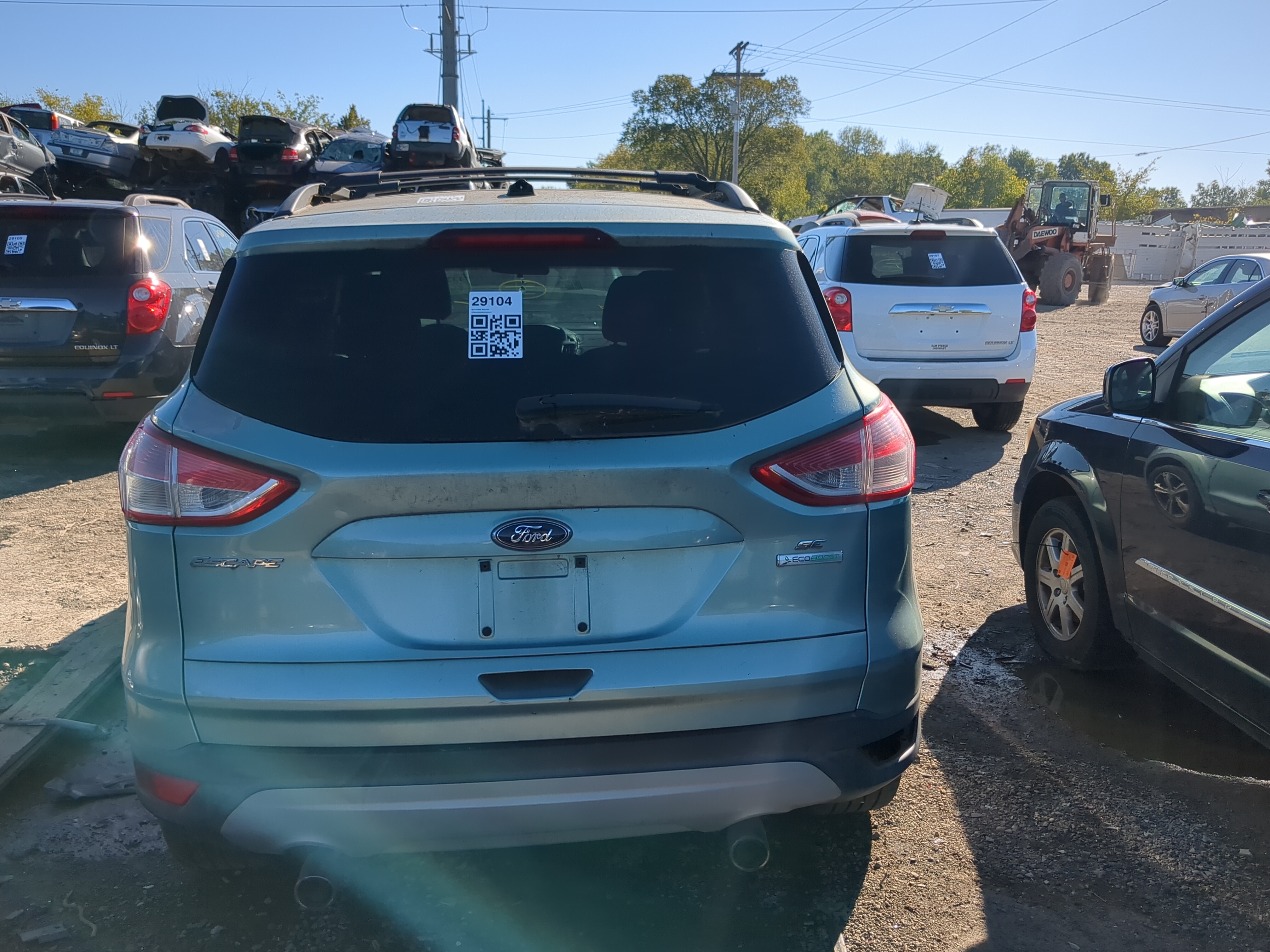 2013-2013 Ford Escape Trunk/decklid/hatch/tailgate Oem 1180160 - Oemusedautoparts1.com