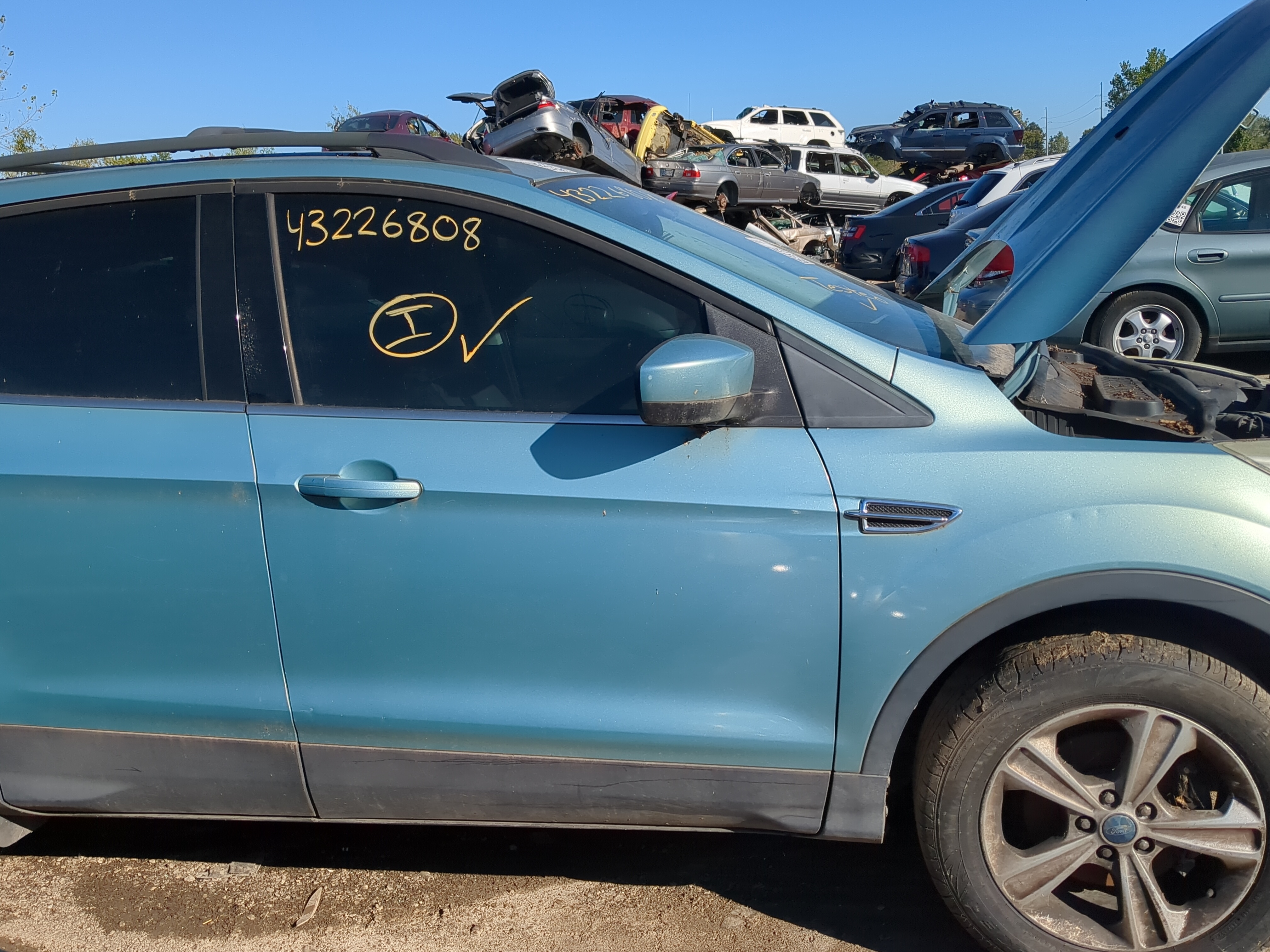 2013-2019 Ford Escape Passenger Front Door Oem 1180162 - Oemusedautoparts1.com