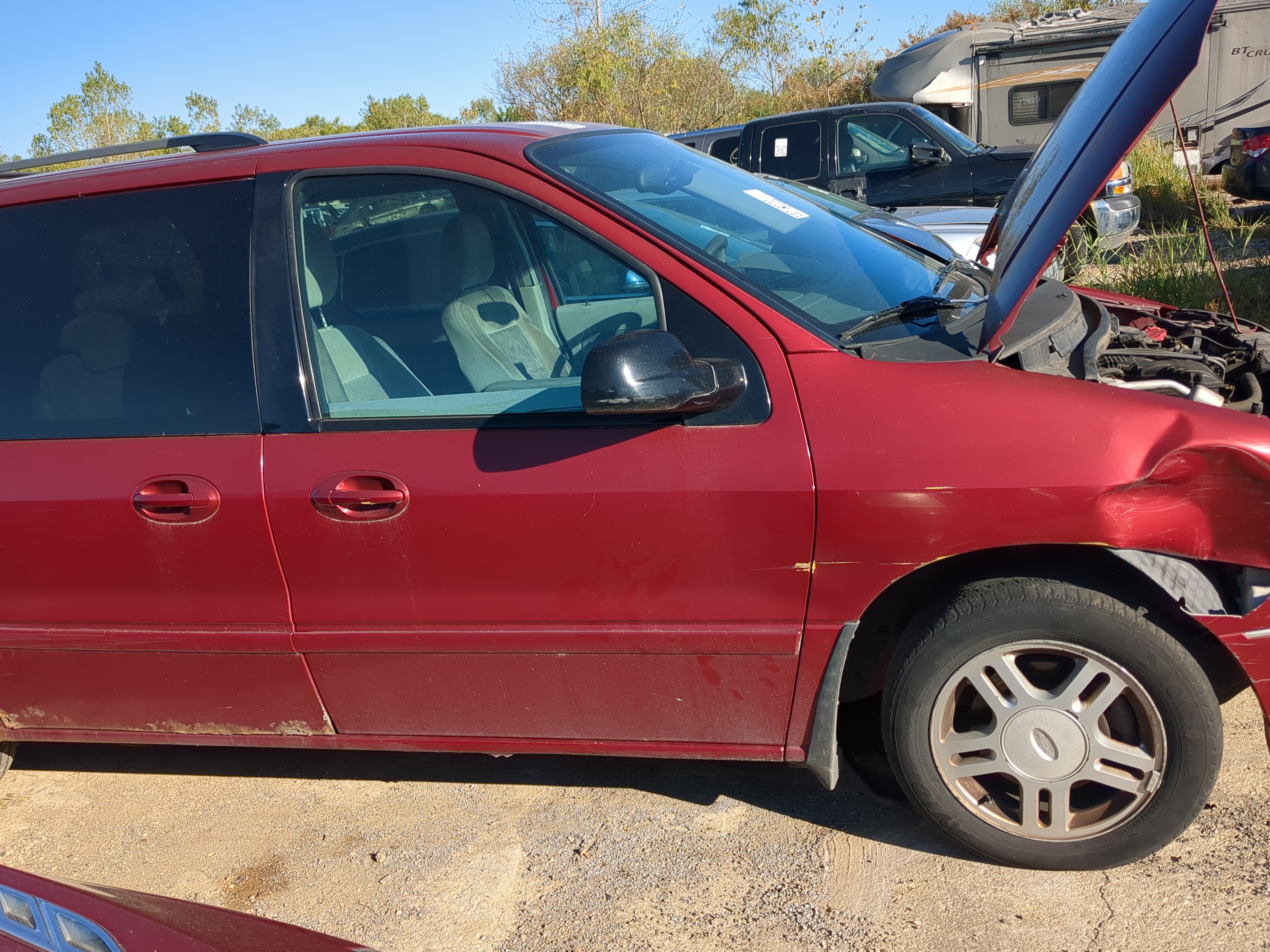 2004-2007 Ford Freestar Passenger Front Door Oem 1180207 - Oemusedautoparts1.com