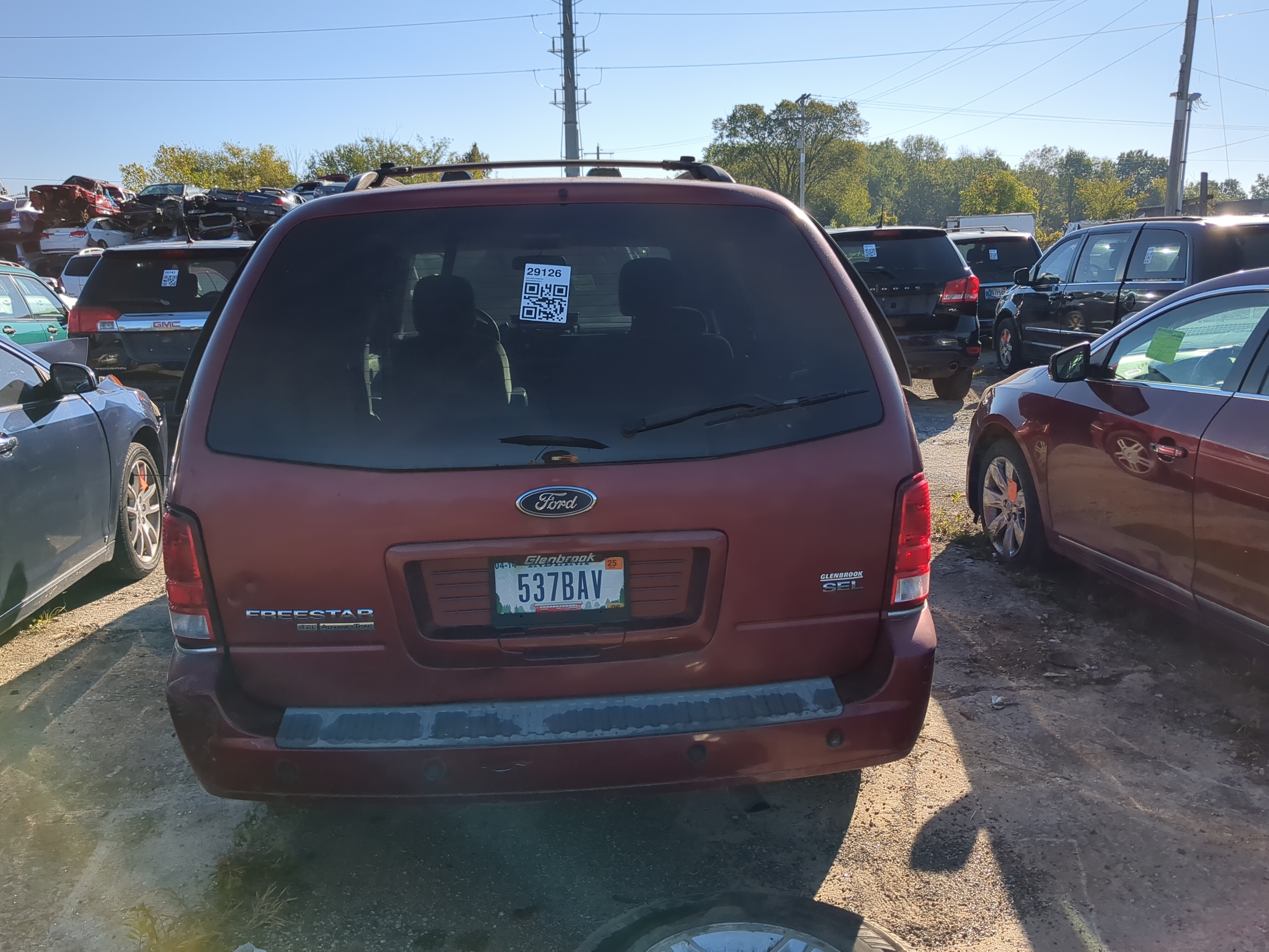 2004-2007 Ford Freestar Trunk/decklid/hatch/tailgate Oem 1180237 - Oemusedautoparts1.com