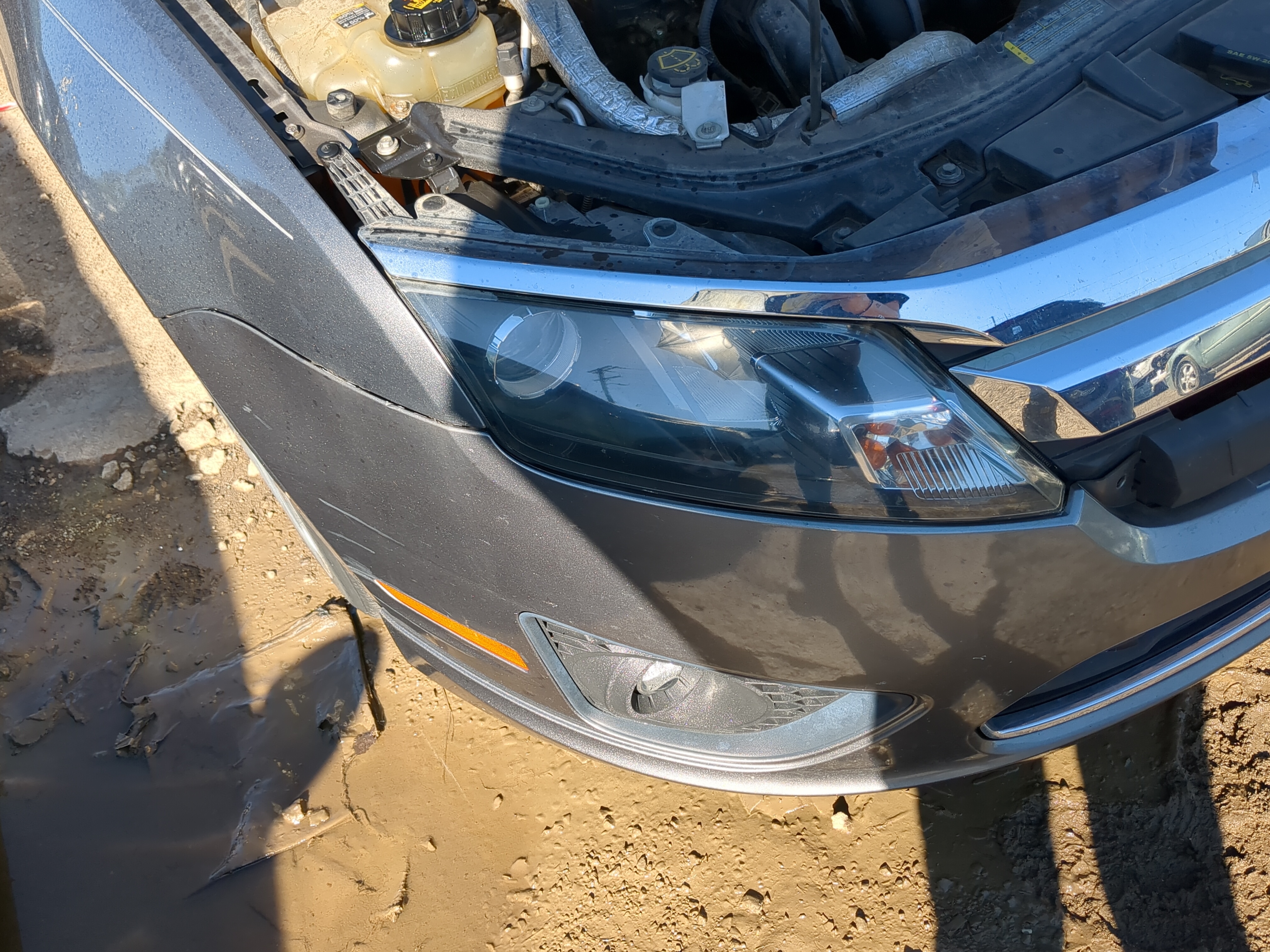 2010-2012 Ford Fusion Passenger Right Oem Head Light Headlight Lamp 1180422 - Oemusedautoparts1.com