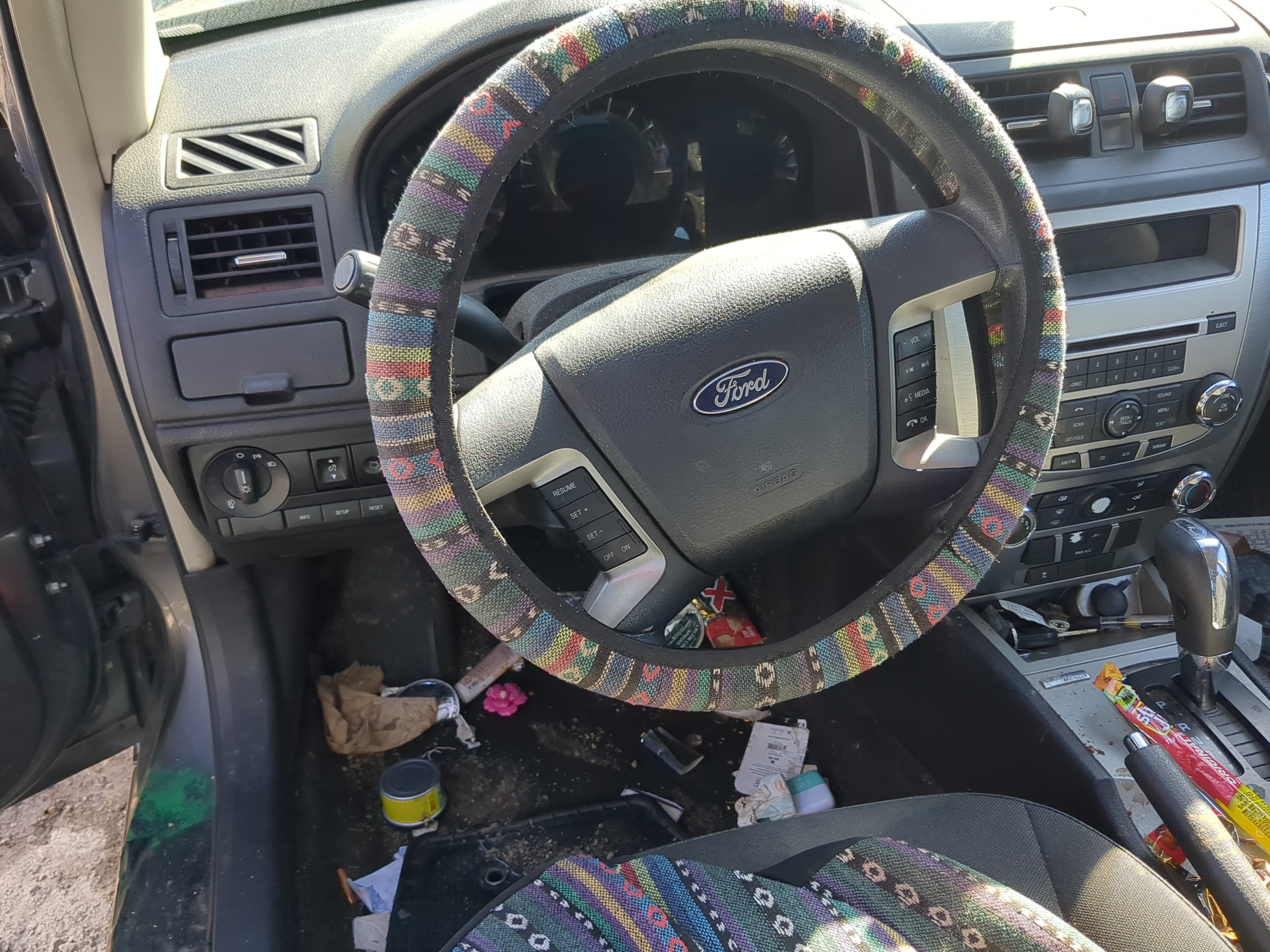 2010-2012 Ford Fusion Air Bag Driver Left Steering Wheel Mounted 1180434 - Oemusedautoparts1.com