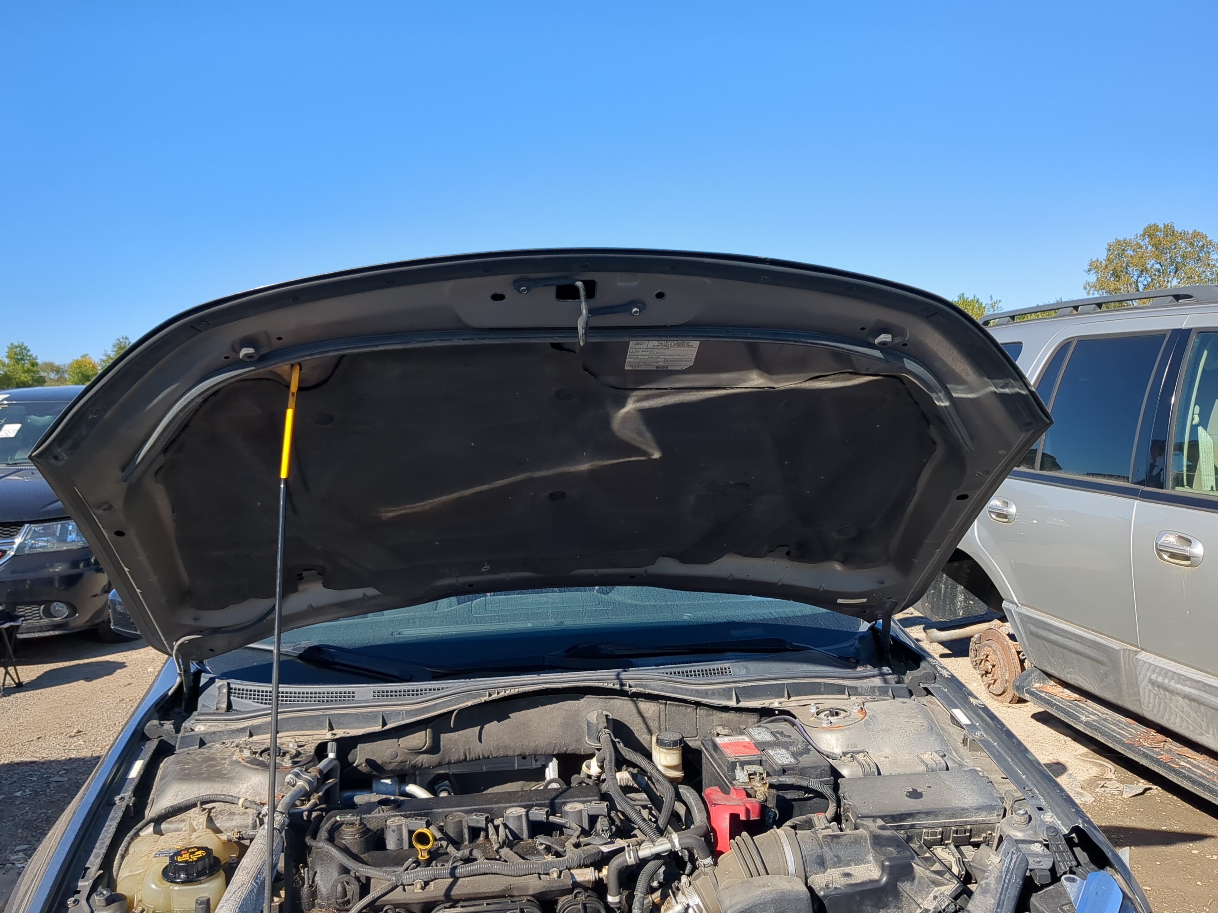 2010-2012 Ford Fusion Hood Oem 1180523 - Oemusedautoparts1.com