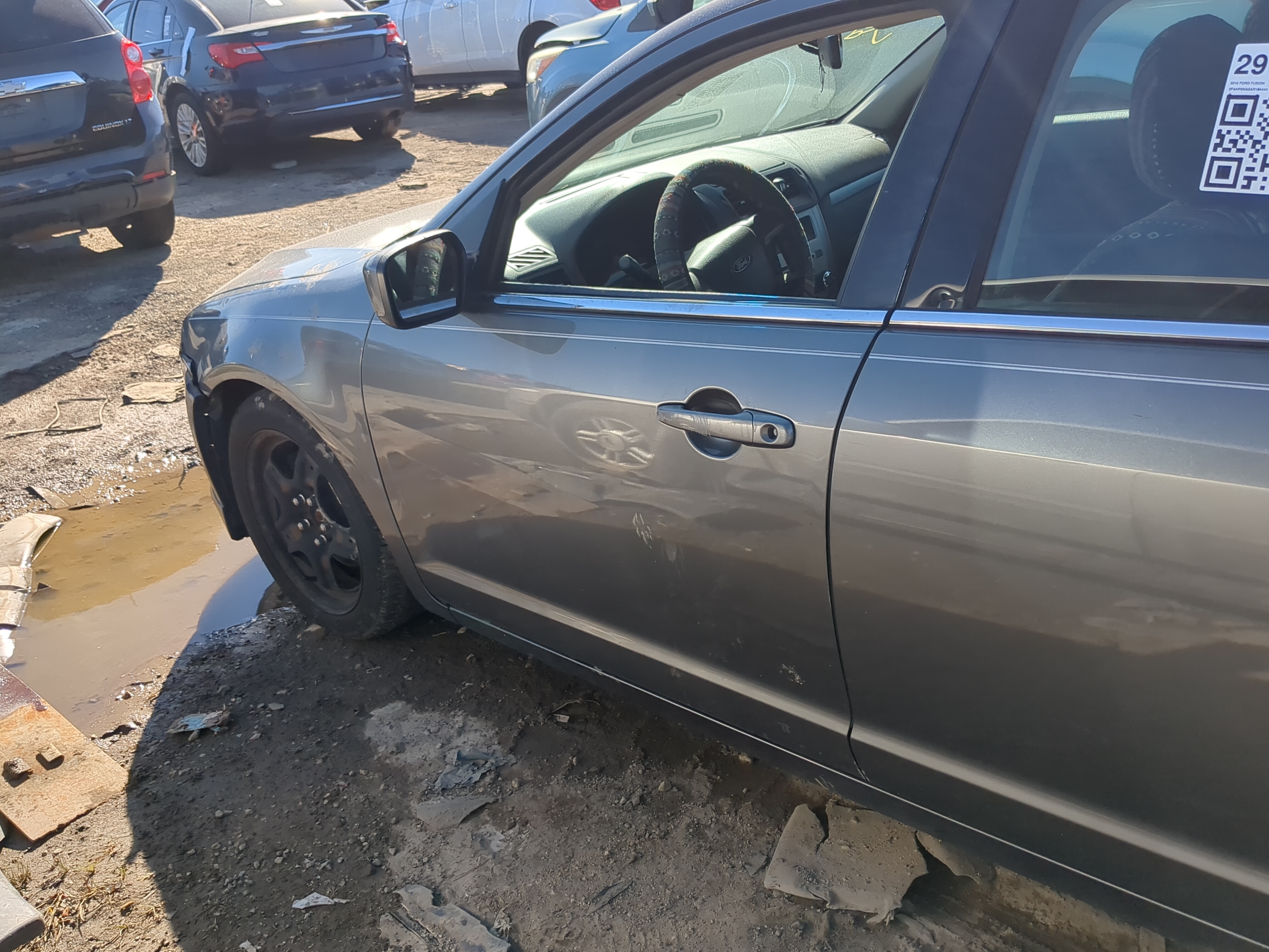 2006-2012 Ford Fusion Driver Front Door Oem 1180582 - Oemusedautoparts1.com