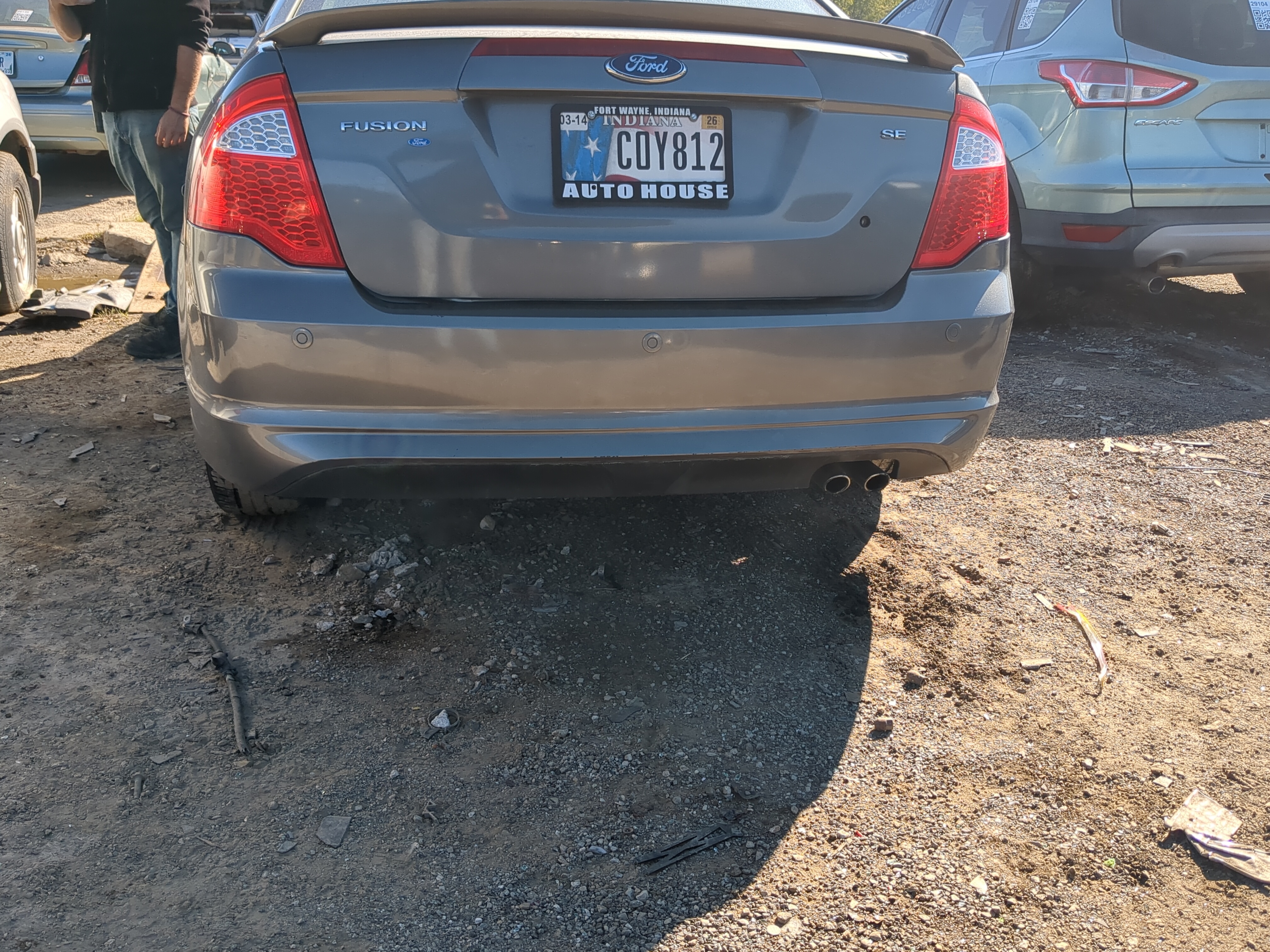 2010-2012 Ford Fusion Rear Bumper Assembly Oem 1180584 - Oemusedautoparts1.com