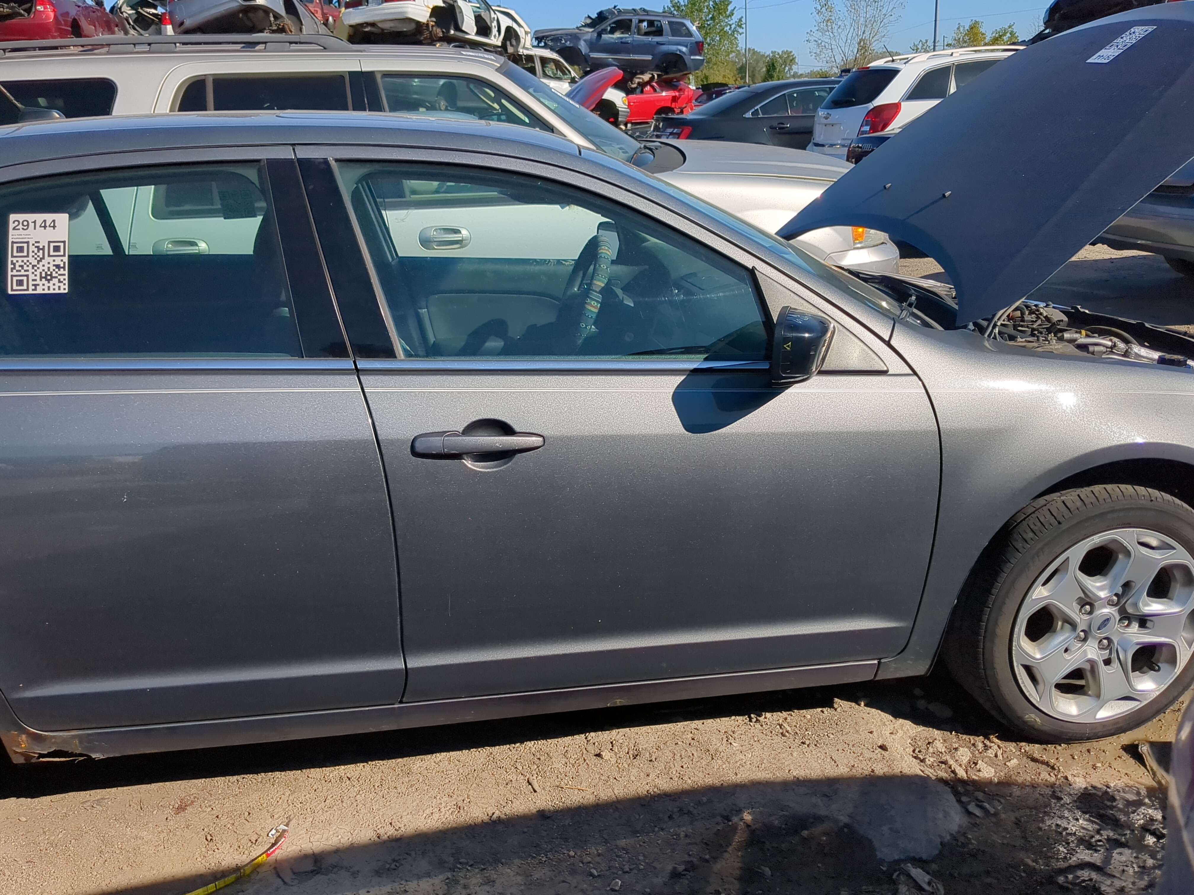 2006-2012 Ford Fusion Passenger Front Door Oem 1180586 - Oemusedautoparts1.com