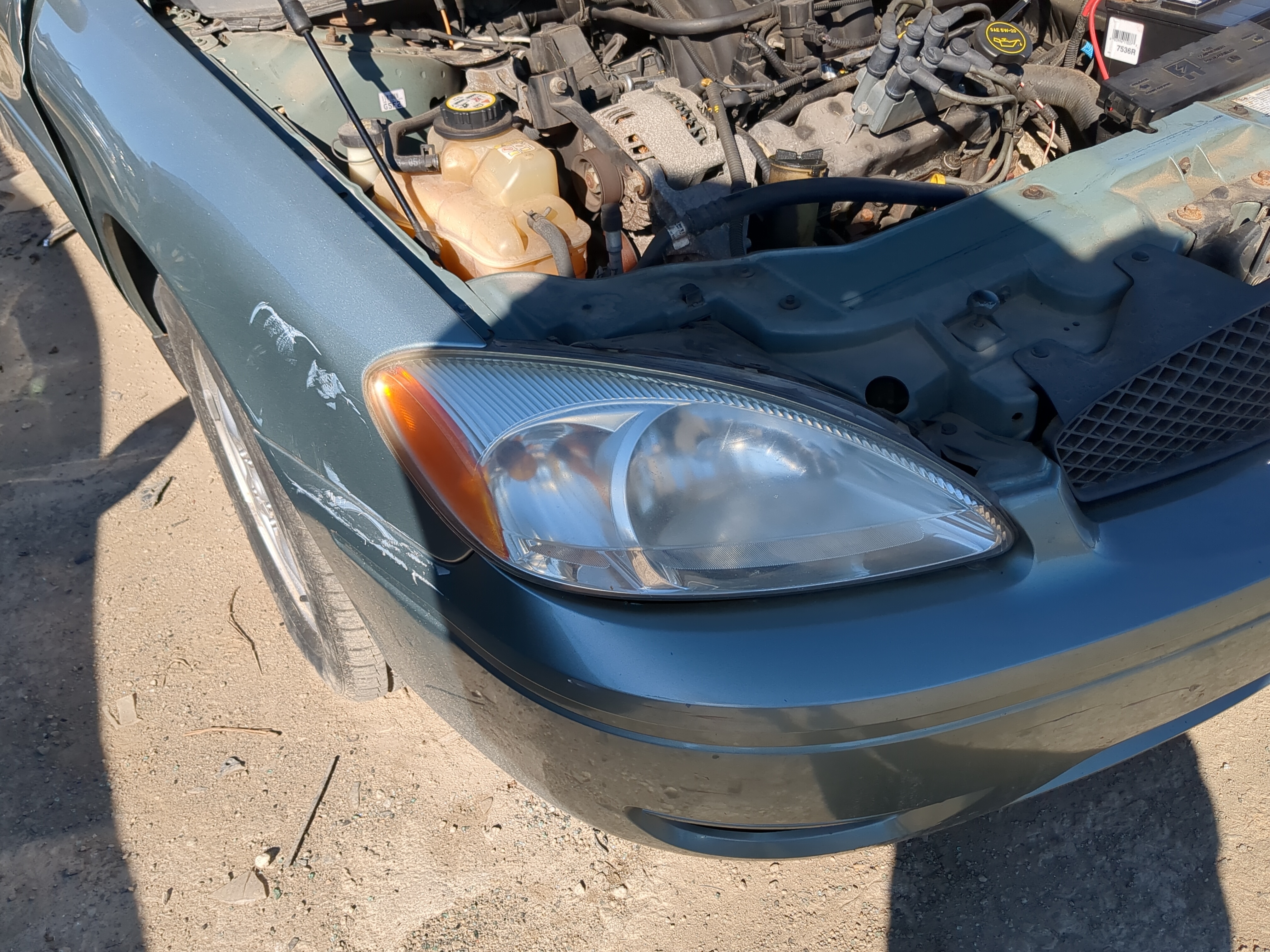 2000-2007 Ford Taurus Passenger Right Oem Head Light Headlight Lamp 1180652 - Oemusedautoparts1.com