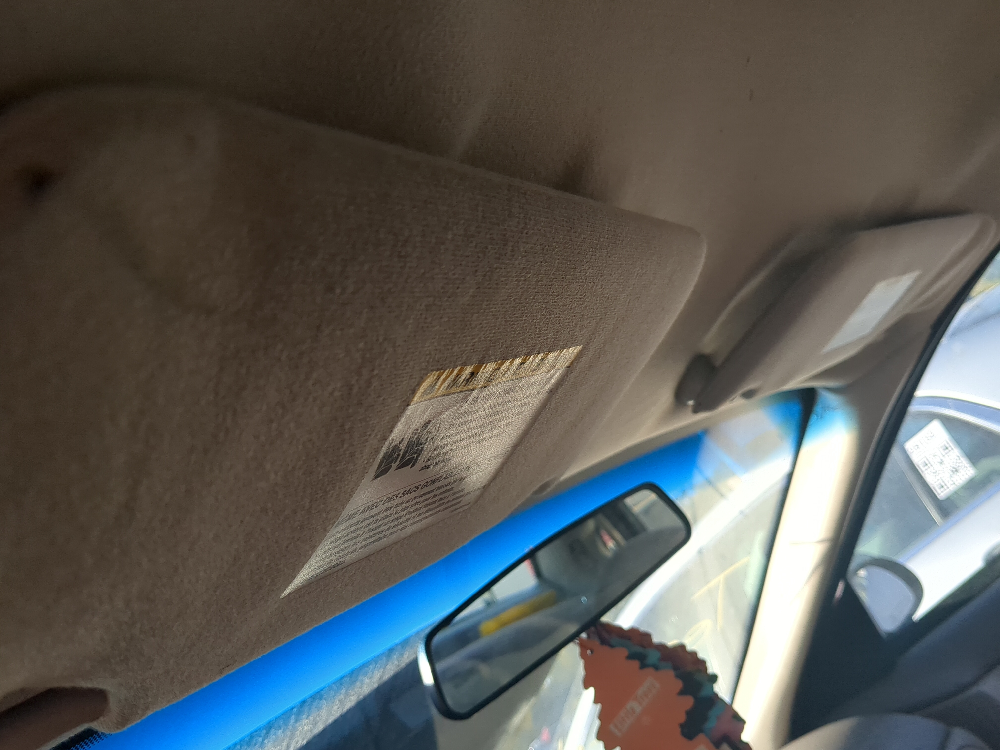 2004-2007 Ford Taurus Driver Sun Visor Mirror Left Sunvisor 1180662 - Oemusedautoparts1.com