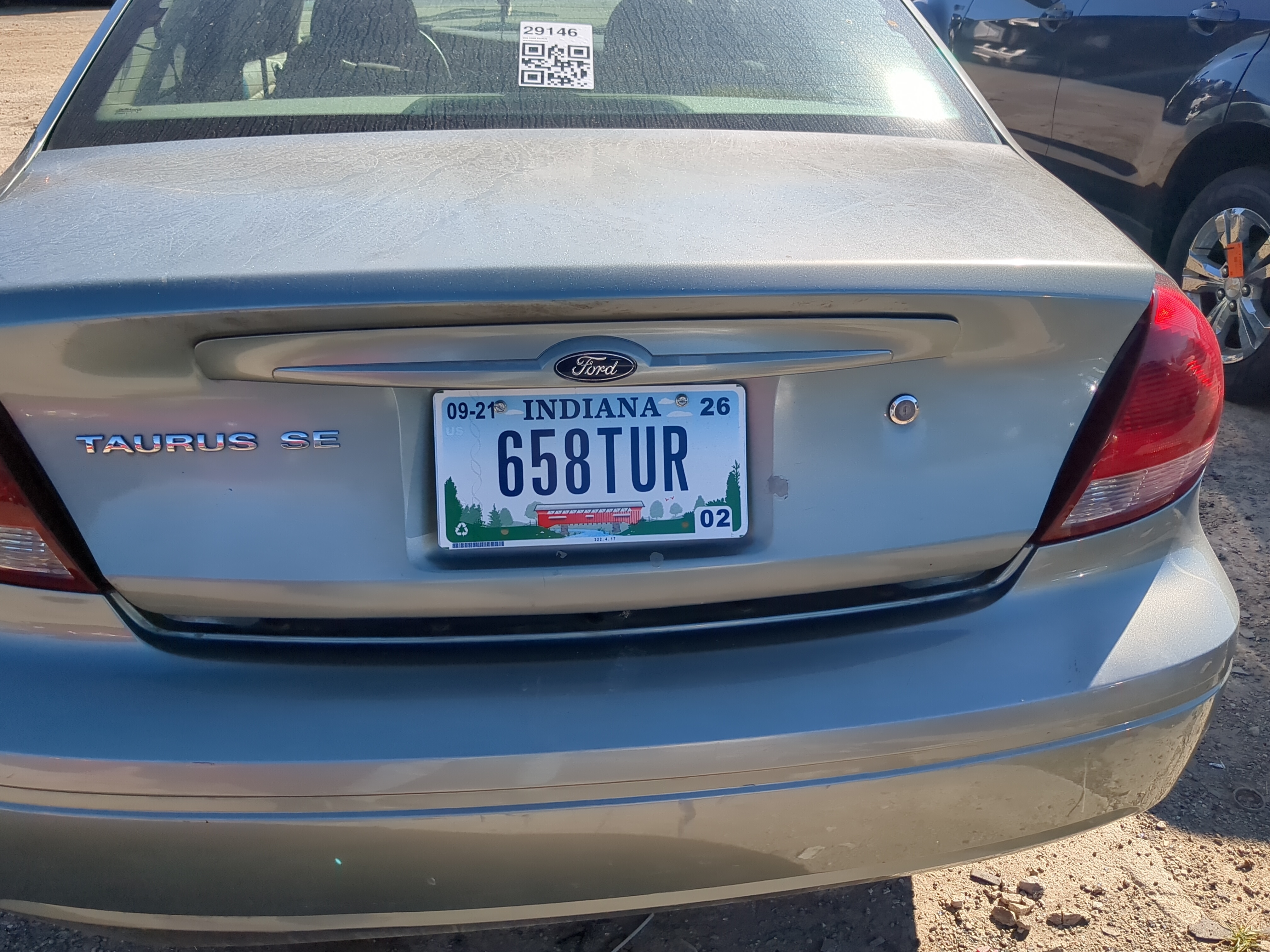 2000-2007 Ford Taurus Trunk/decklid/hatch/tailgate Oem 1180760 - Oemusedautoparts1.com