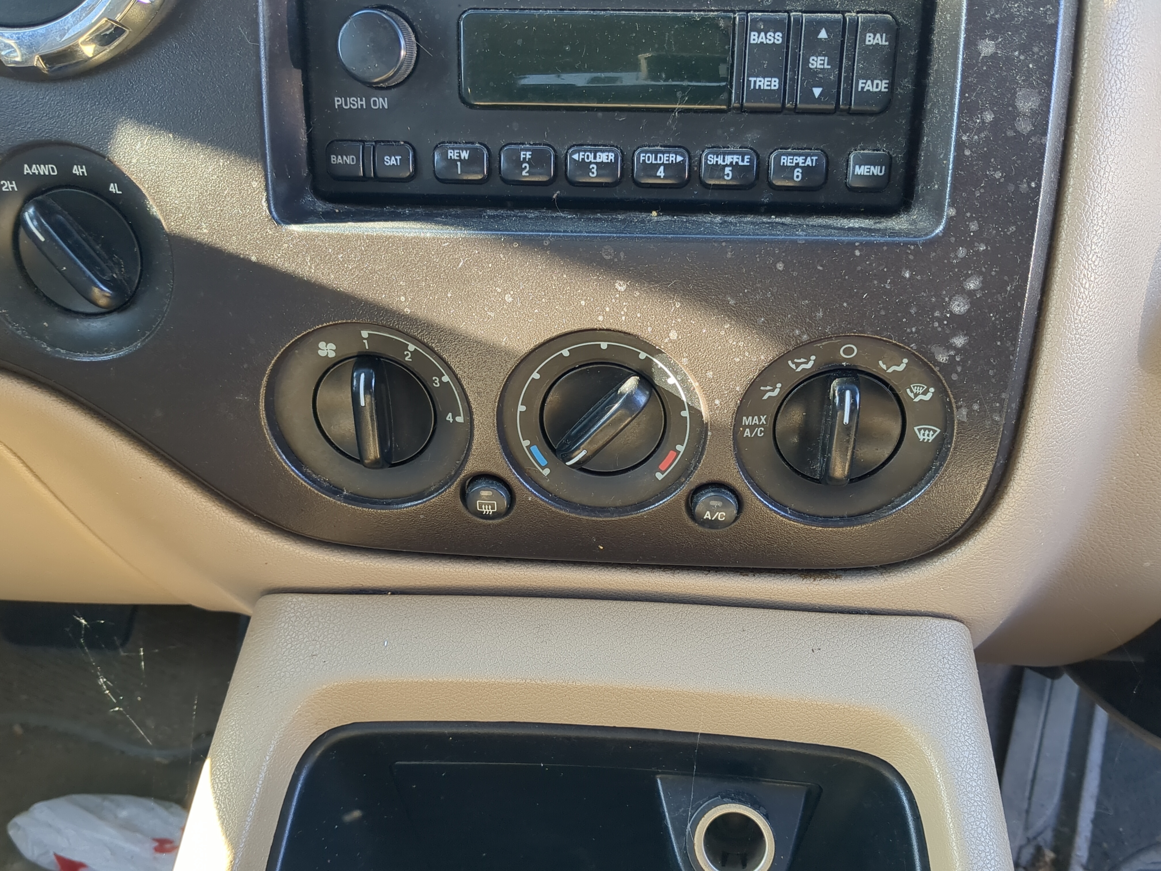 2006 Ford Expedition Ac Heater Climate Control 1180774 - Oemusedautoparts1.com