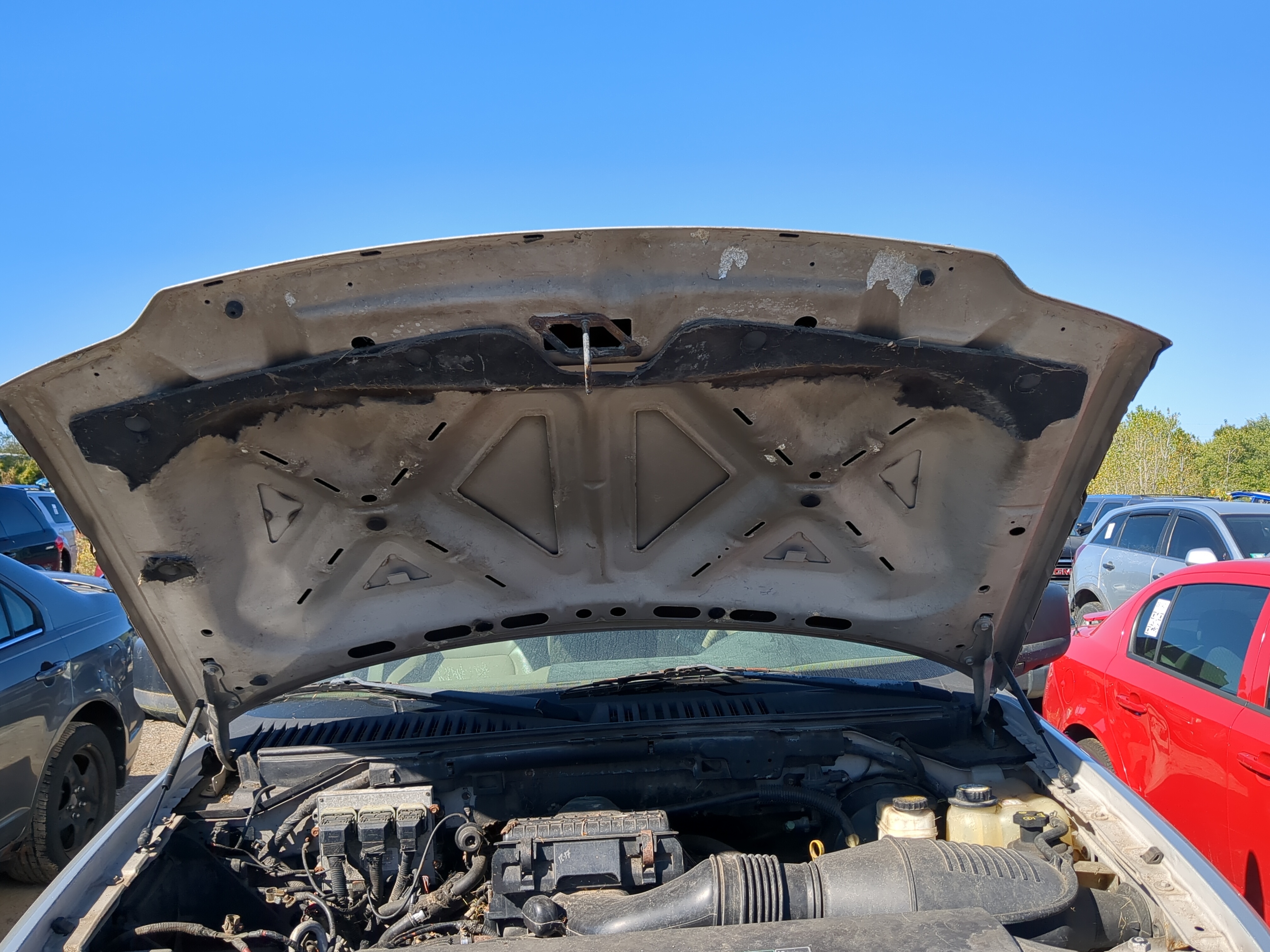 2006 Ford Expedition Hood Oem 1180896 - Oemusedautoparts1.com