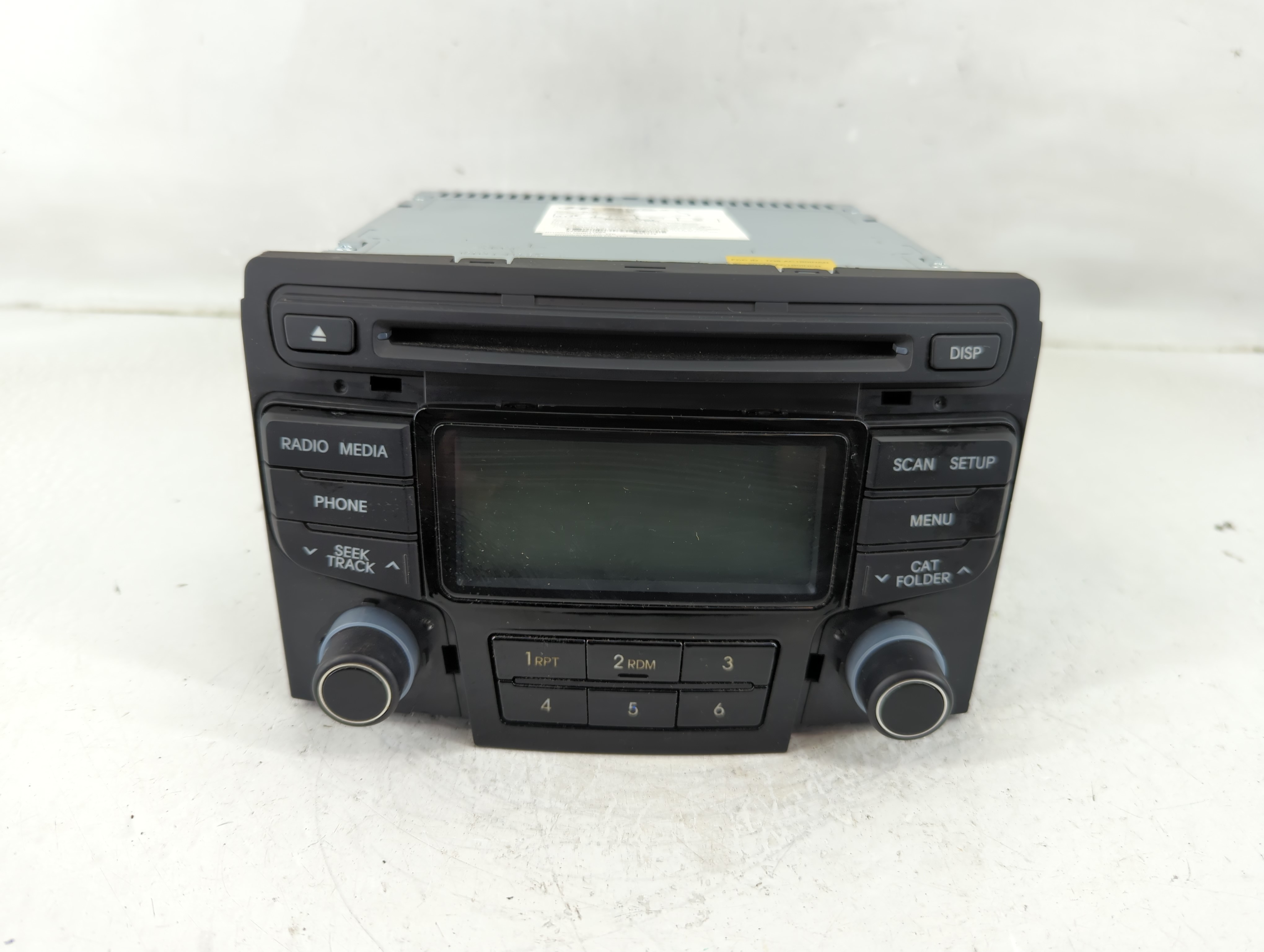 2012-2015 Hyundai Sonata Am Fm Cd Player Radio Receiver 1180994 - Oemusedautoparts1.com