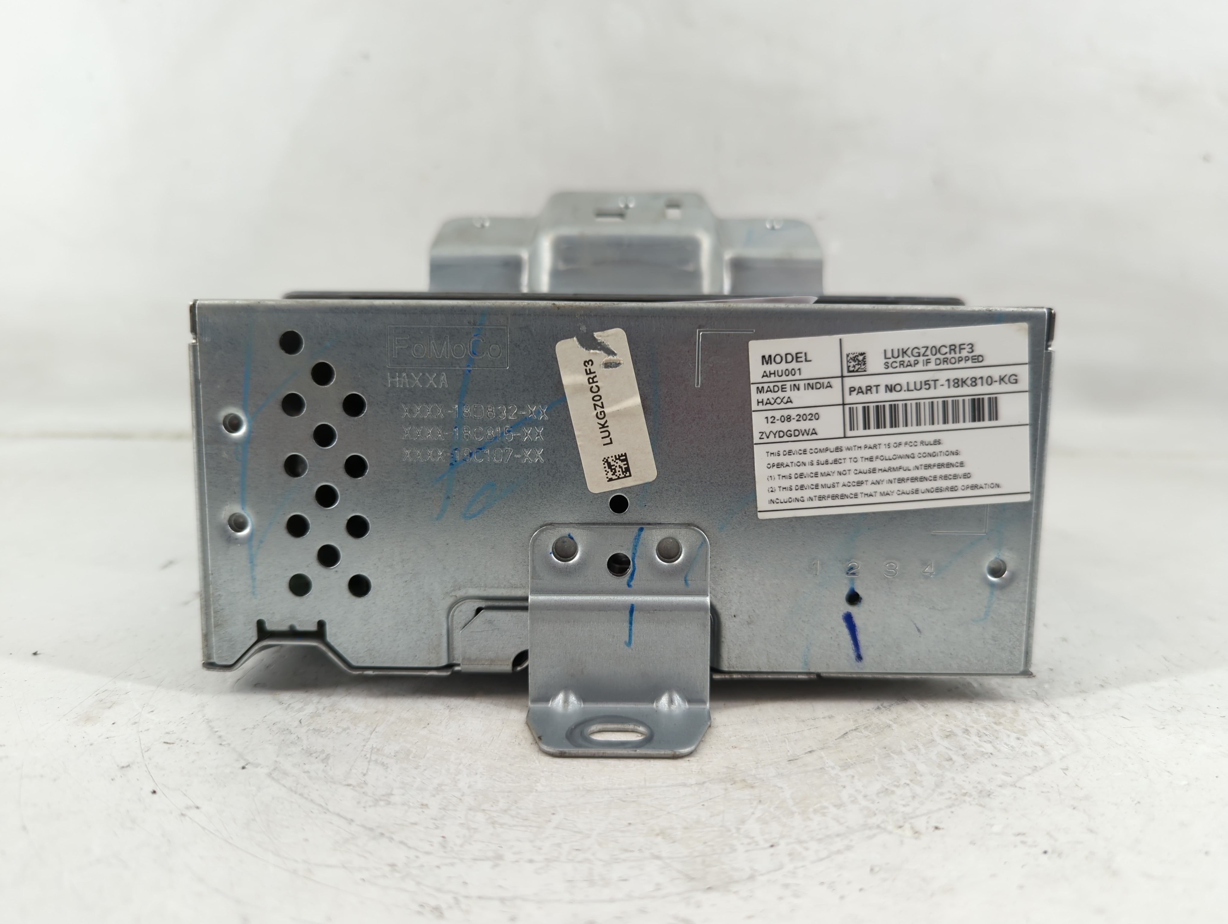 2020-2020 Ford Ecosport Am Fm Cd Player Radio Receiver 1181013 - Oemusedautoparts1.com