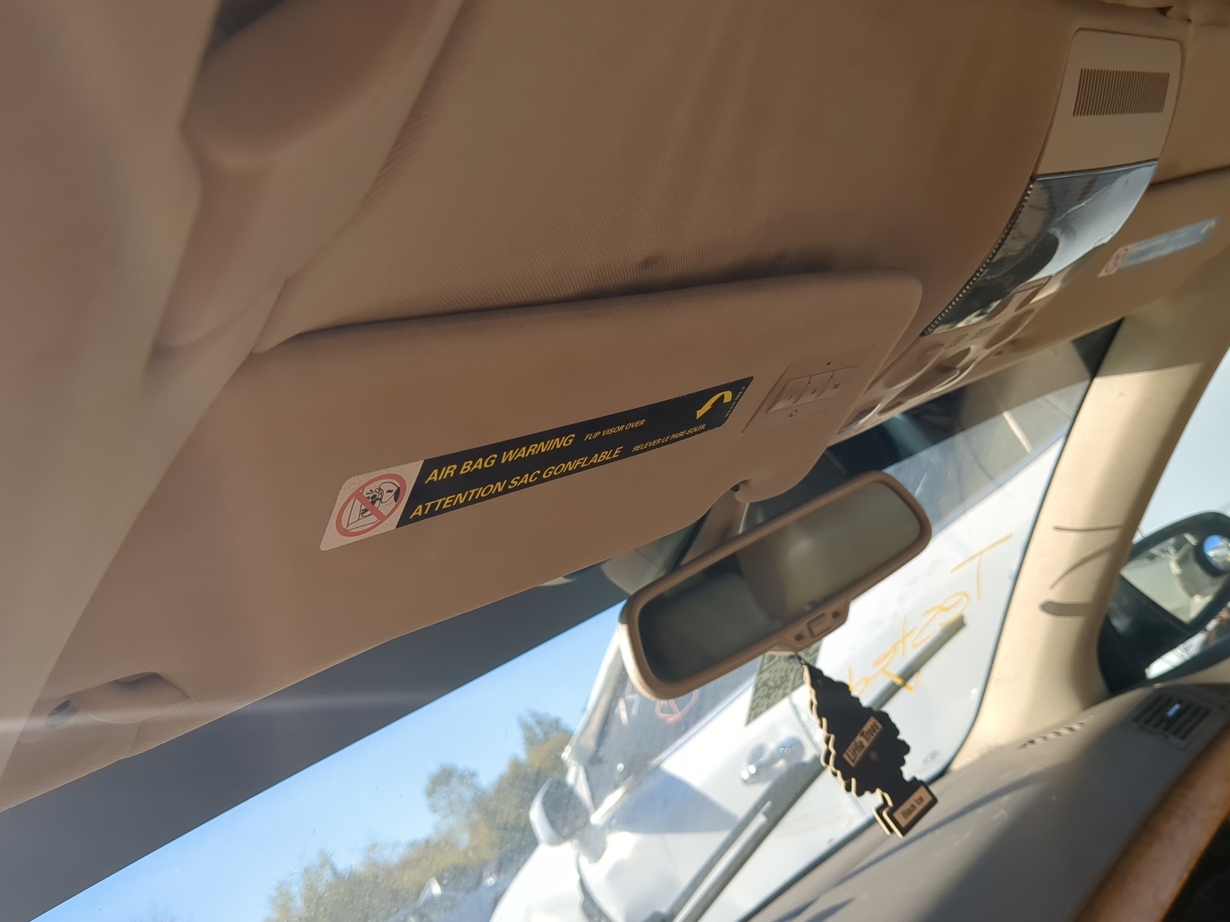 2002-2008 Audi A4 Quattro Driver Sun Visor Mirror Left Sunvisor 1181124 - Oemusedautoparts1.com