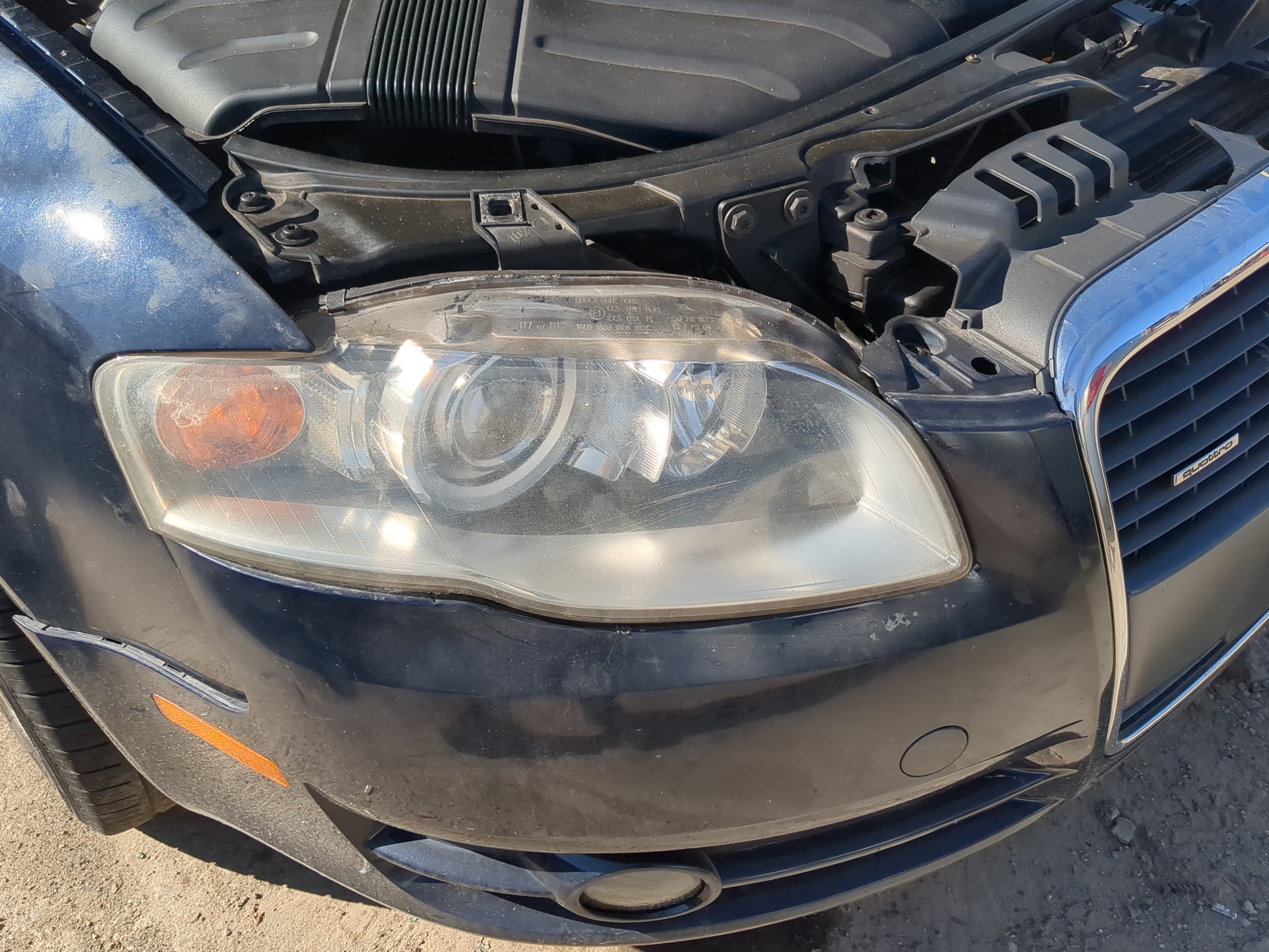 Picture of 2005-2009 Audi A4 Quattro Passenger Right Oem Head Light Headlight Lamp 1181133