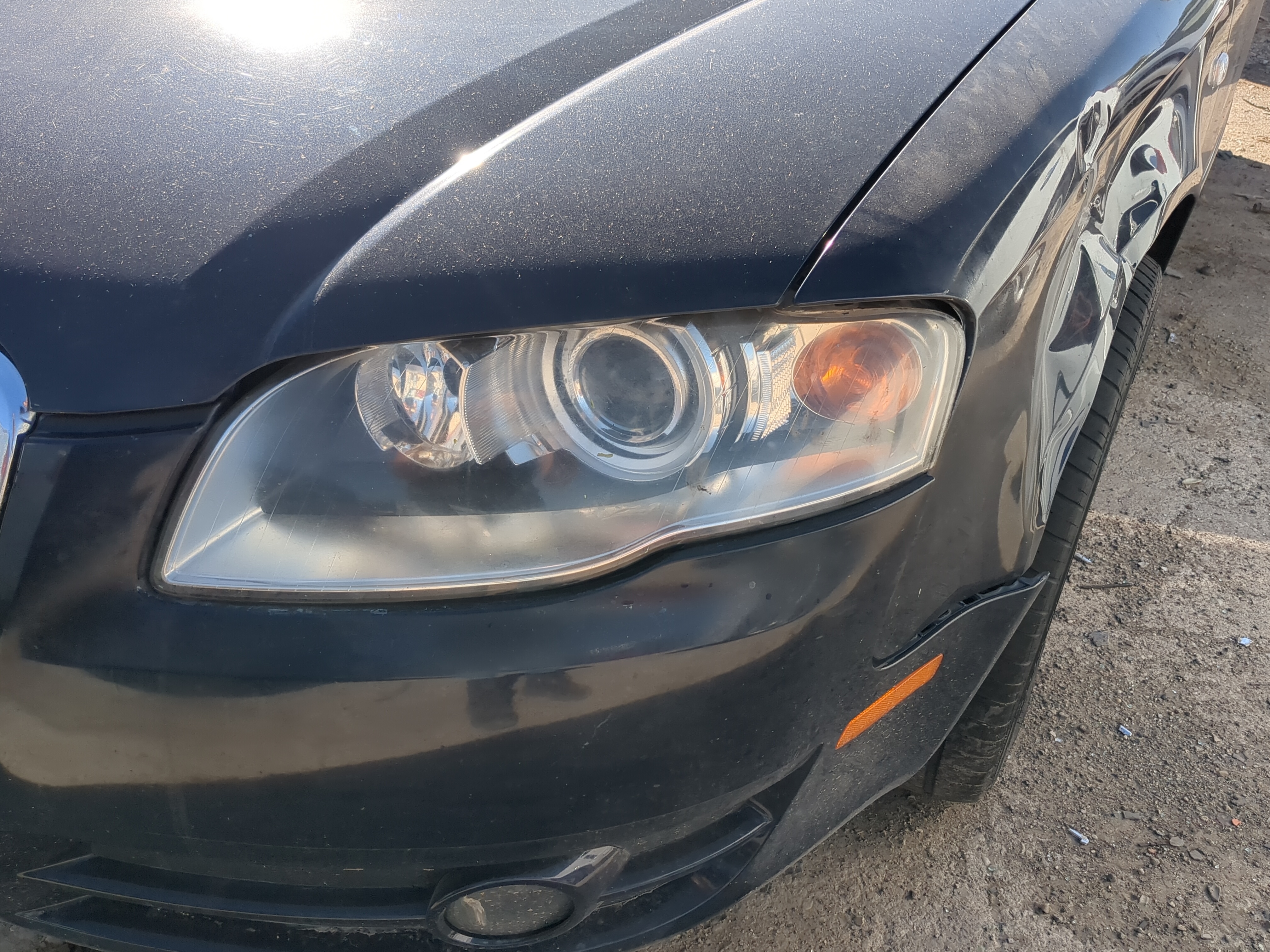 Picture of 2005-2009 Audi A4 Quattro Driver Left Oem Head Light Headlight Lamp 1181195