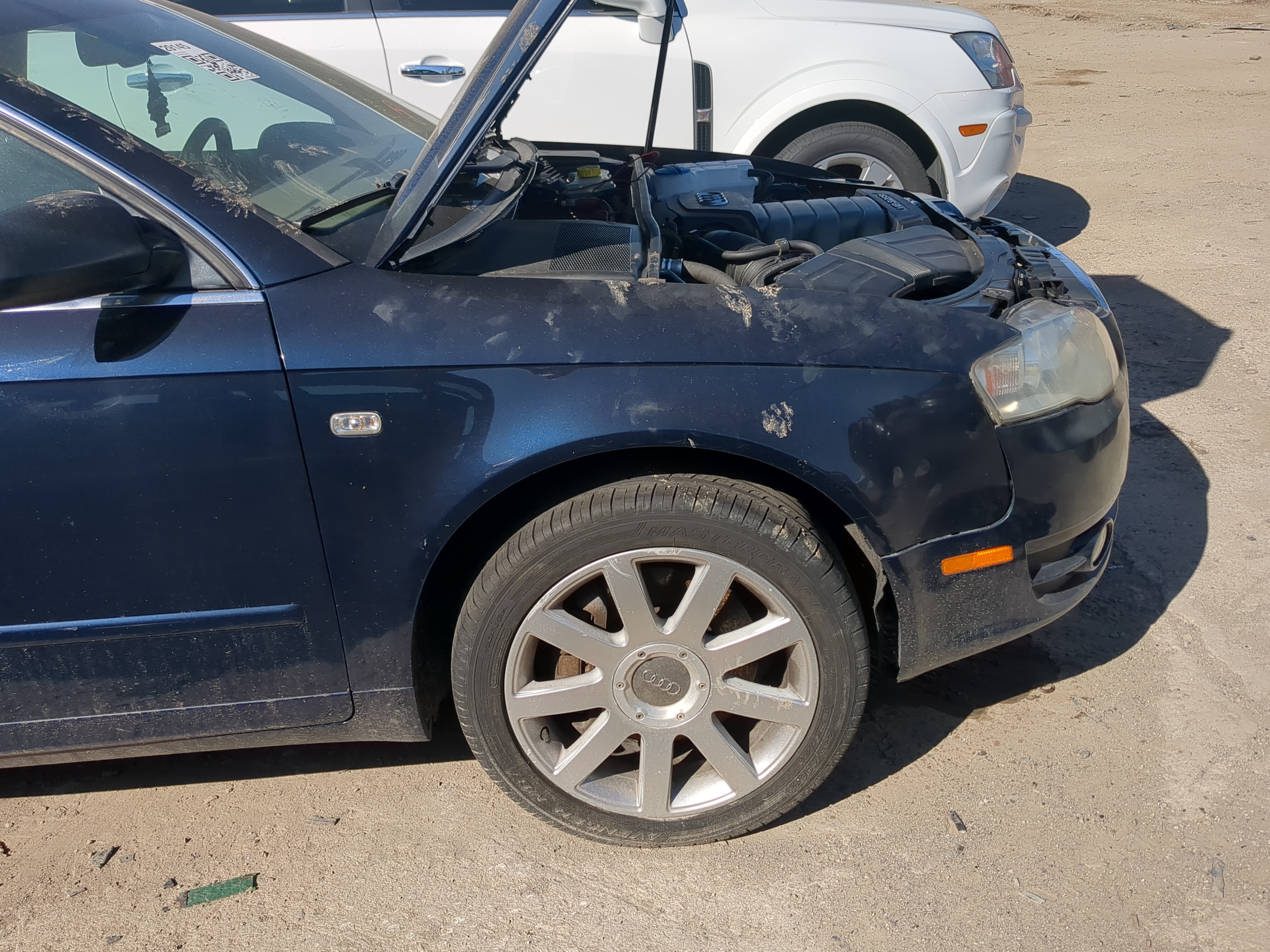 2005-2006 Audi A4 Quattro Passenger Fender 1181273 - Oemusedautoparts1.com