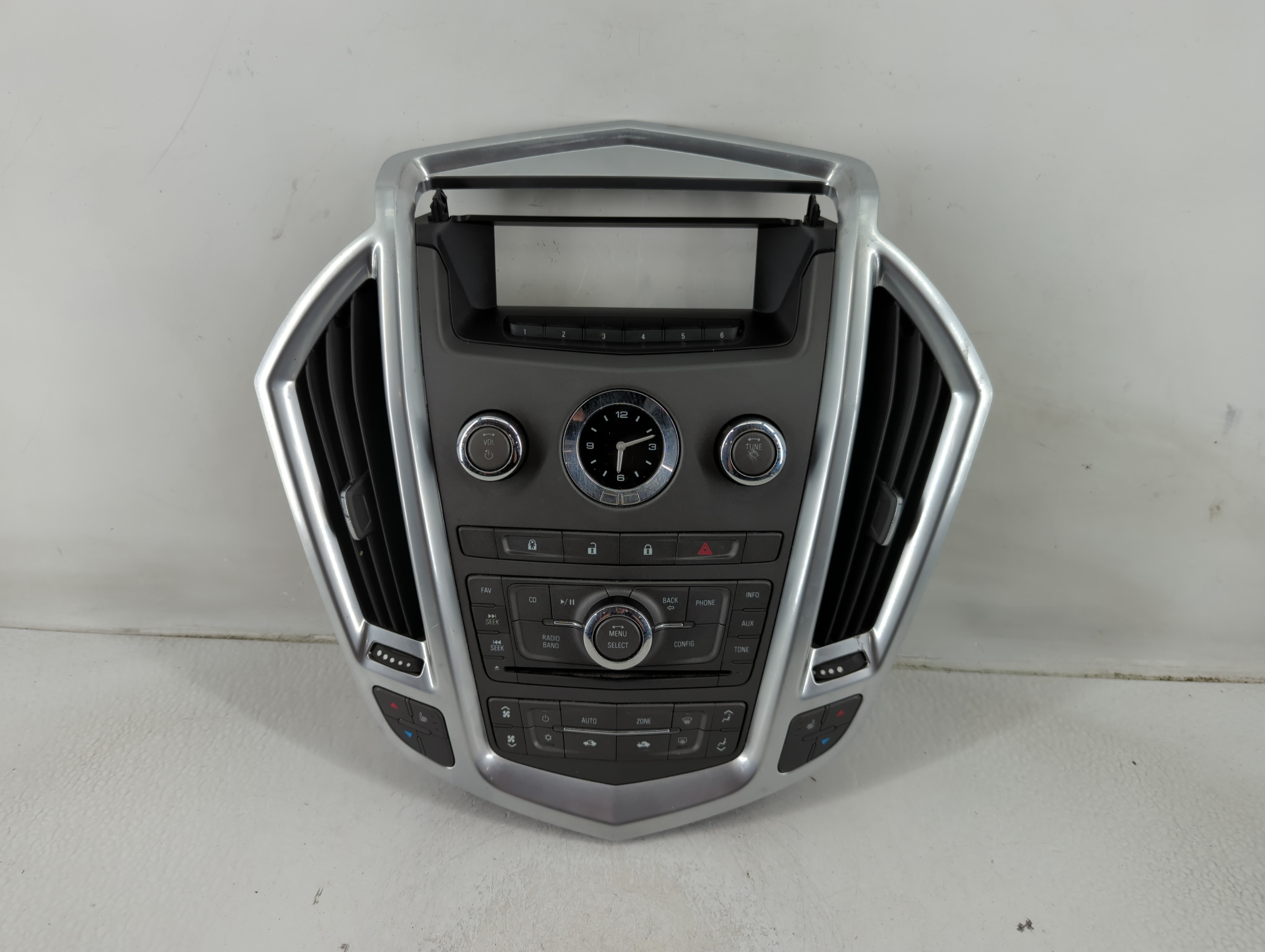 2010-2012 Cadillac Srx Am Fm Cd Player Radio Receiver 1181280 - Oemusedautoparts1.com