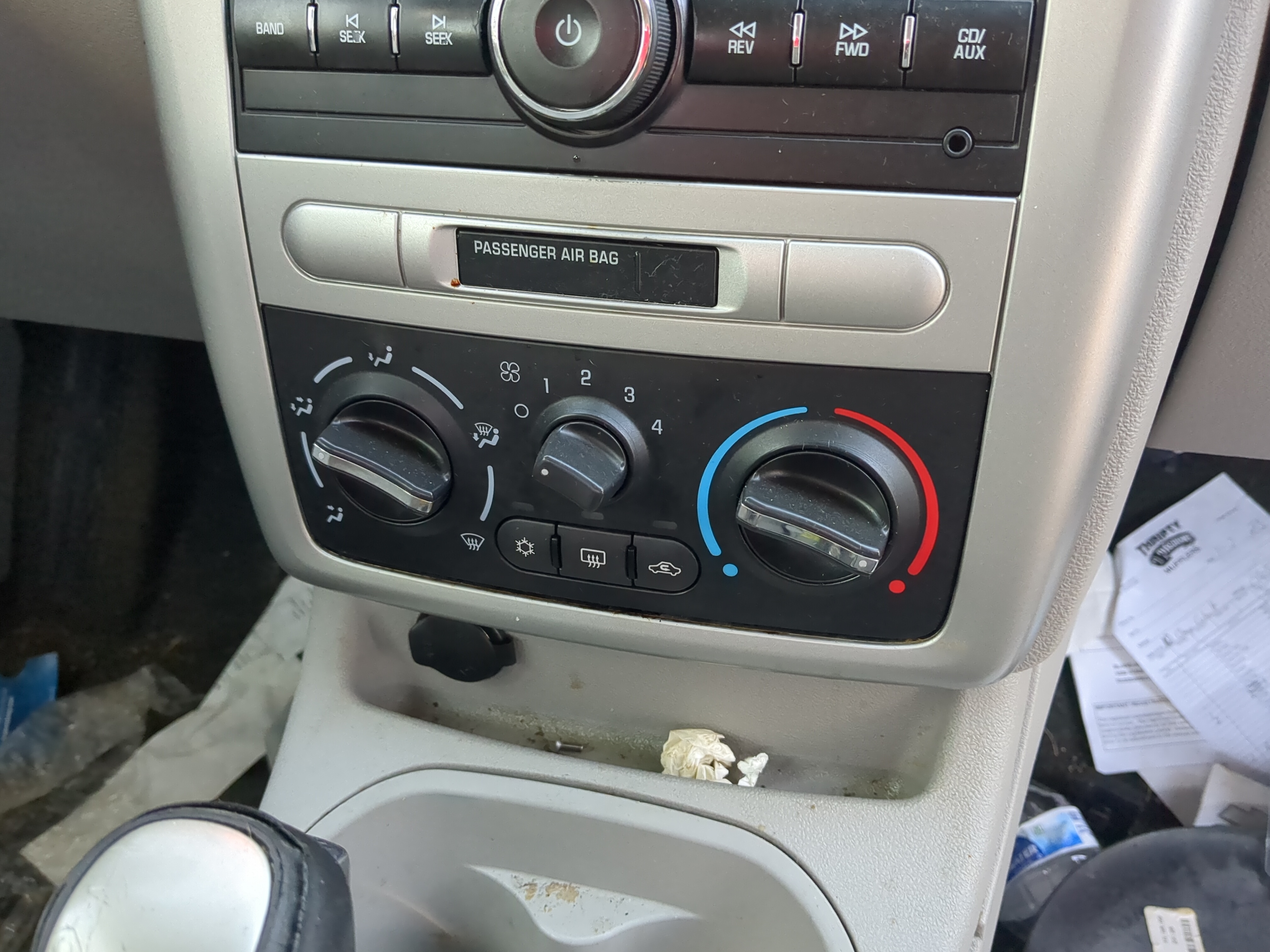 Picture of 2005-2010 Chevrolet Cobalt Ac Heater Climate Control 1181319