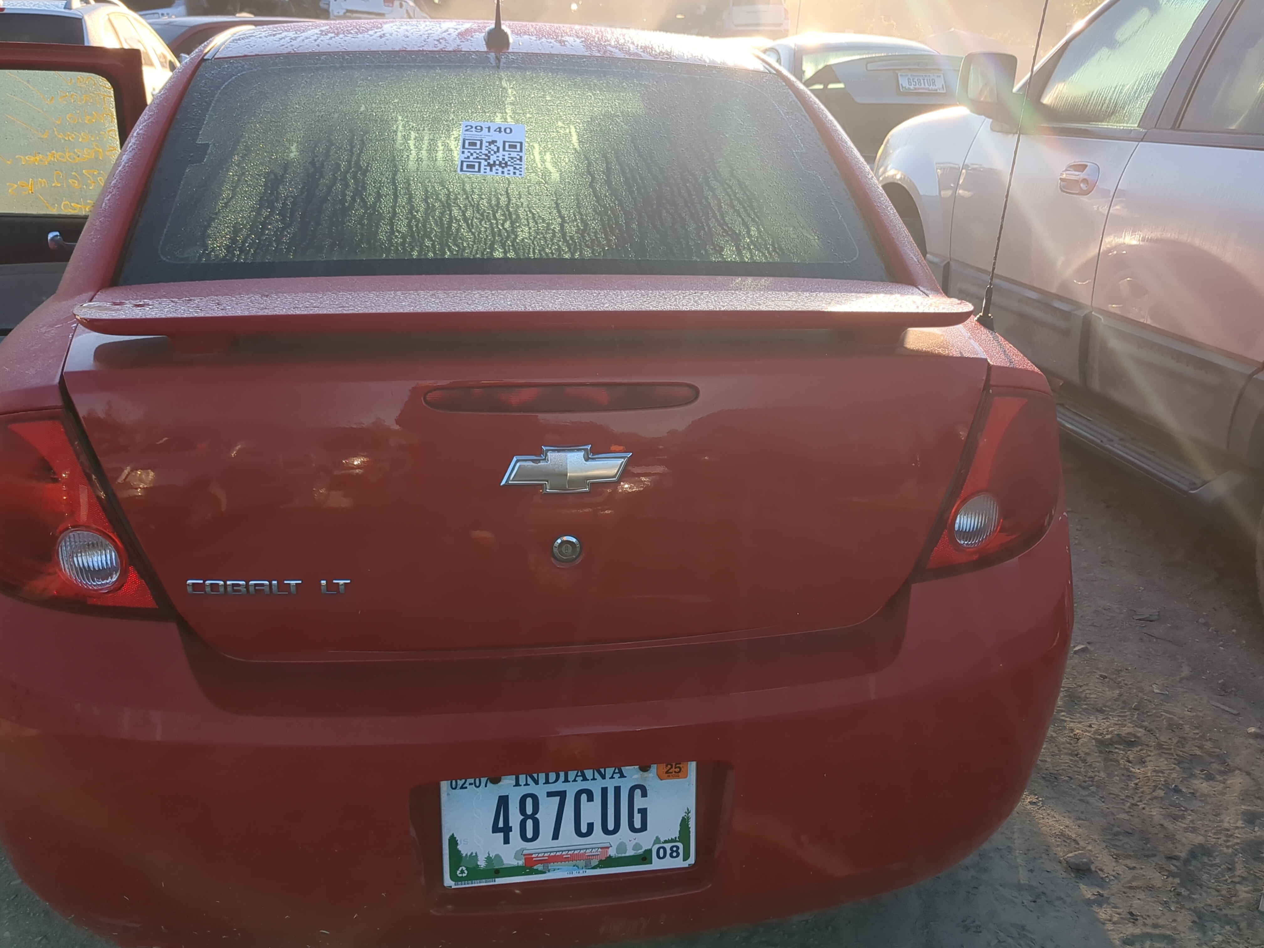 2005-2010 Chevrolet Cobalt Trunk/decklid/hatch/tailgate Oem 1181321 - Oemusedautoparts1.com