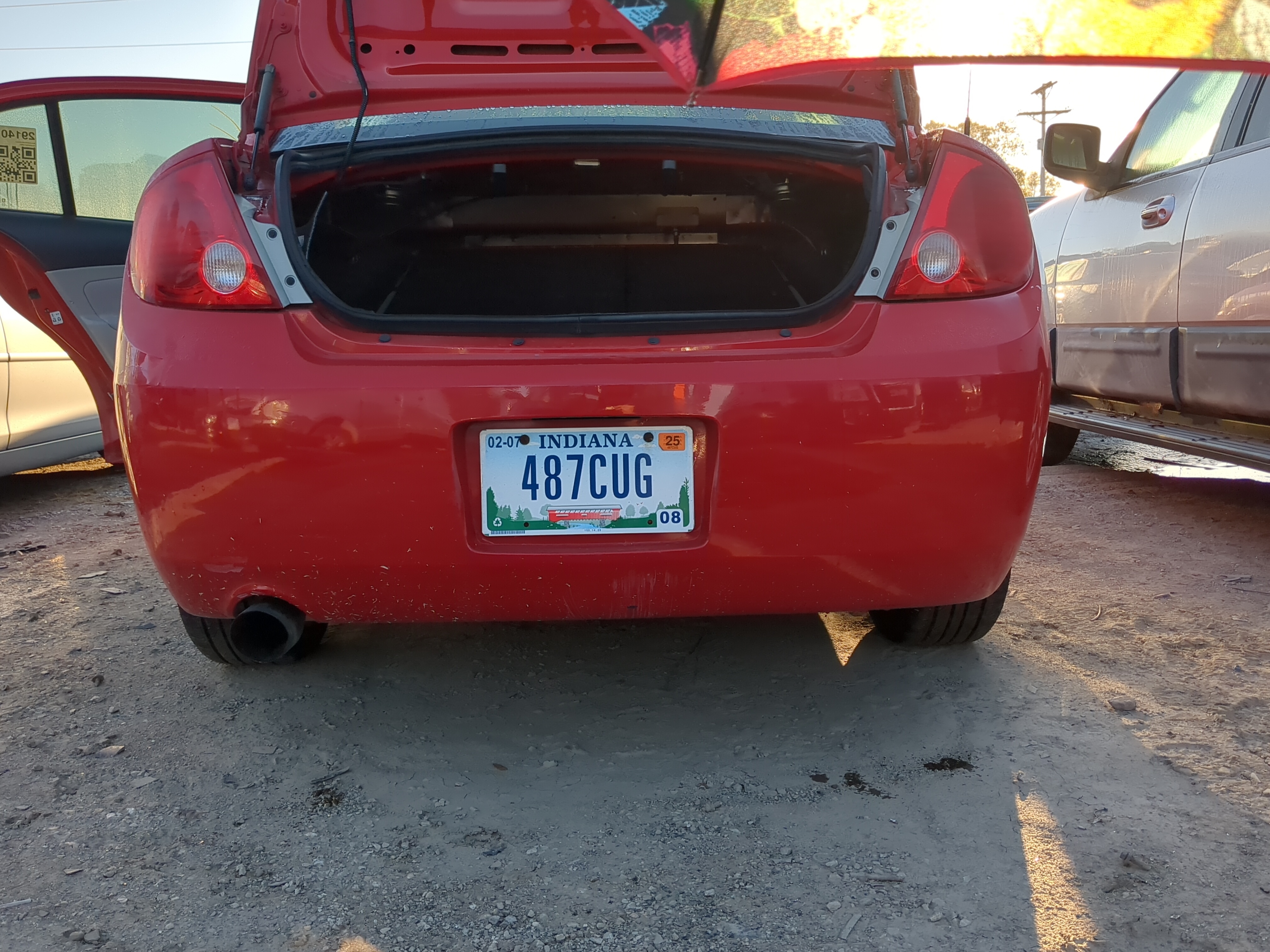 2006-2010 Chevrolet Cobalt Rear Bumper Assembly Oem 1181444 - Oemusedautoparts1.com