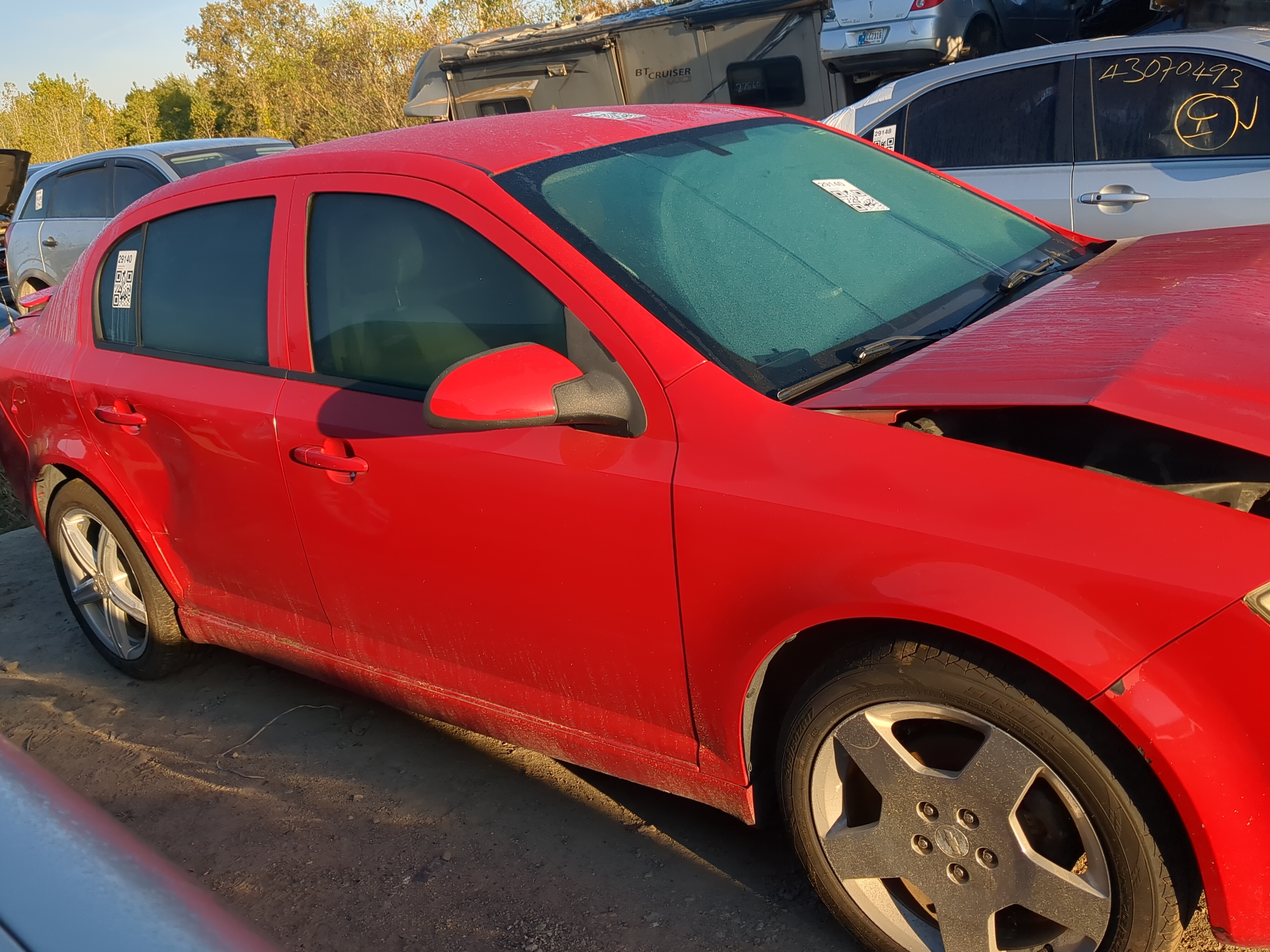 2005-2010 Chevrolet Cobalt Passenger Front Door Oem 1181445 - Oemusedautoparts1.com