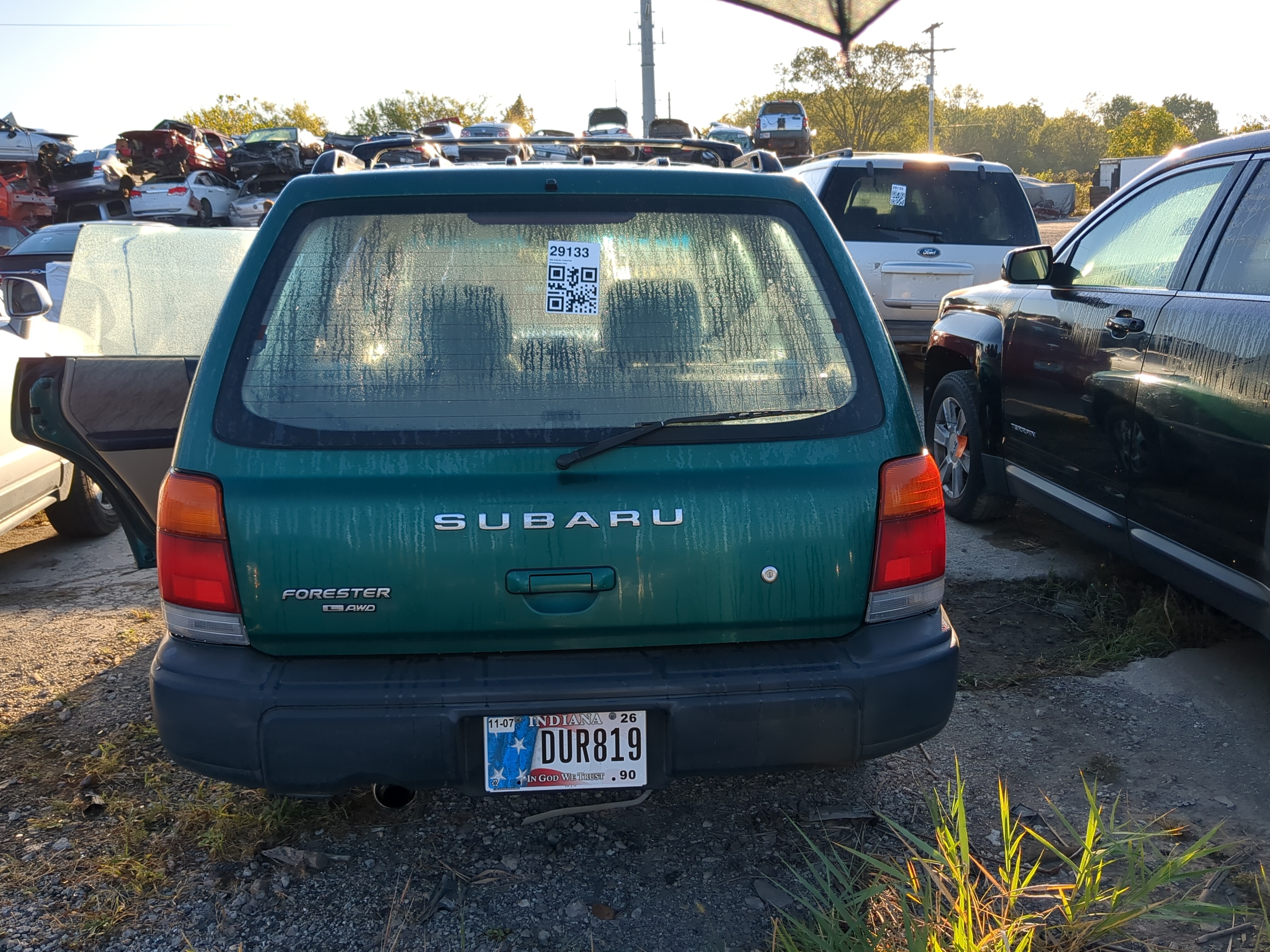 1998-2000 Subaru Forester Trunk/decklid/hatch/tailgate Oem 1181462 - Oemusedautoparts1.com