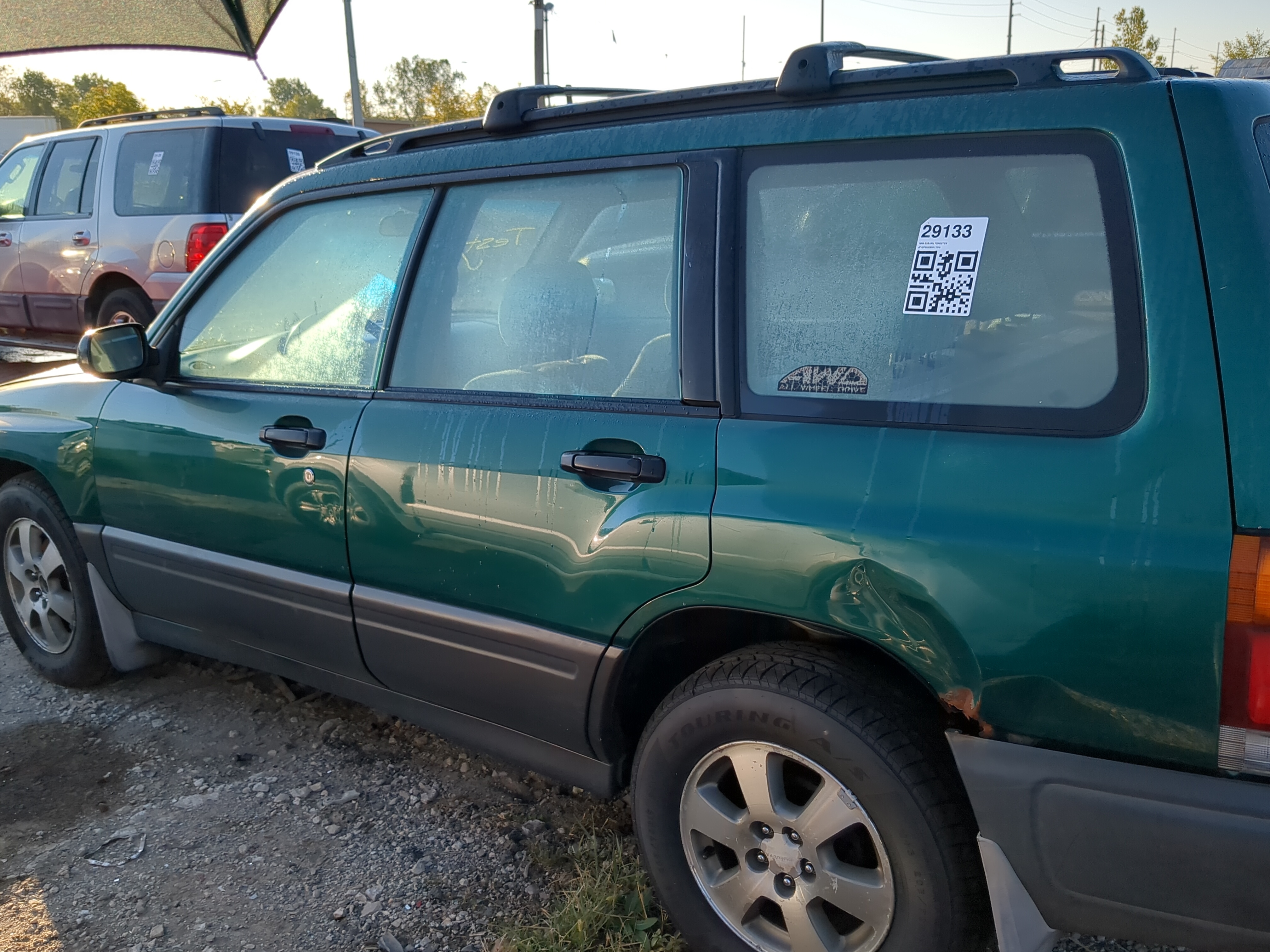 1998-2000 Subaru Forester Driver Rear Door Oem 1181559 - Oemusedautoparts1.com