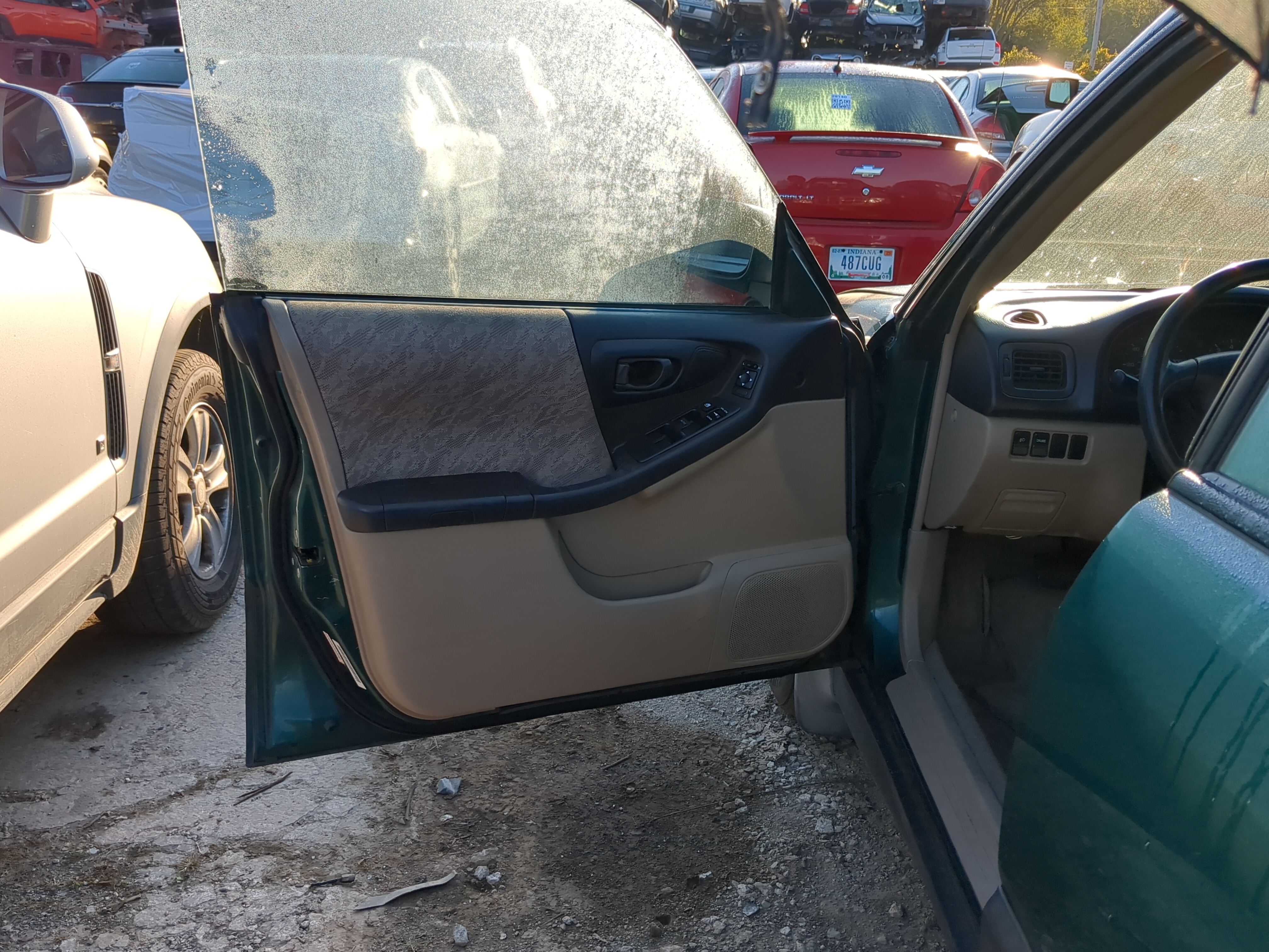 Picture of 1999 Subaru Forester Front Left Driver Interior Door Panel Trim 1181577