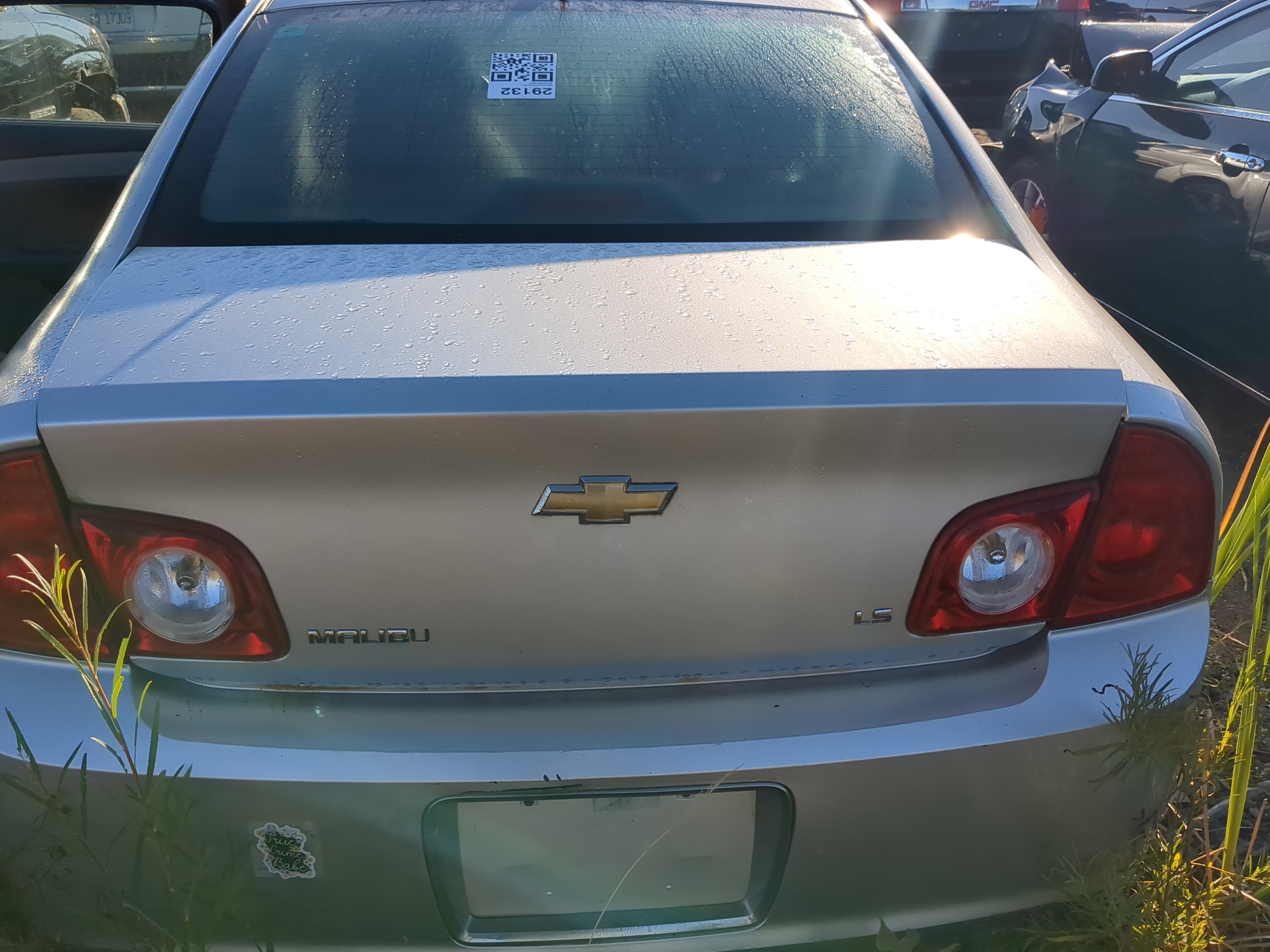 2008-2012 Chevrolet Malibu Trunk/decklid/hatch/tailgate Oem 1181663 - Oemusedautoparts1.com