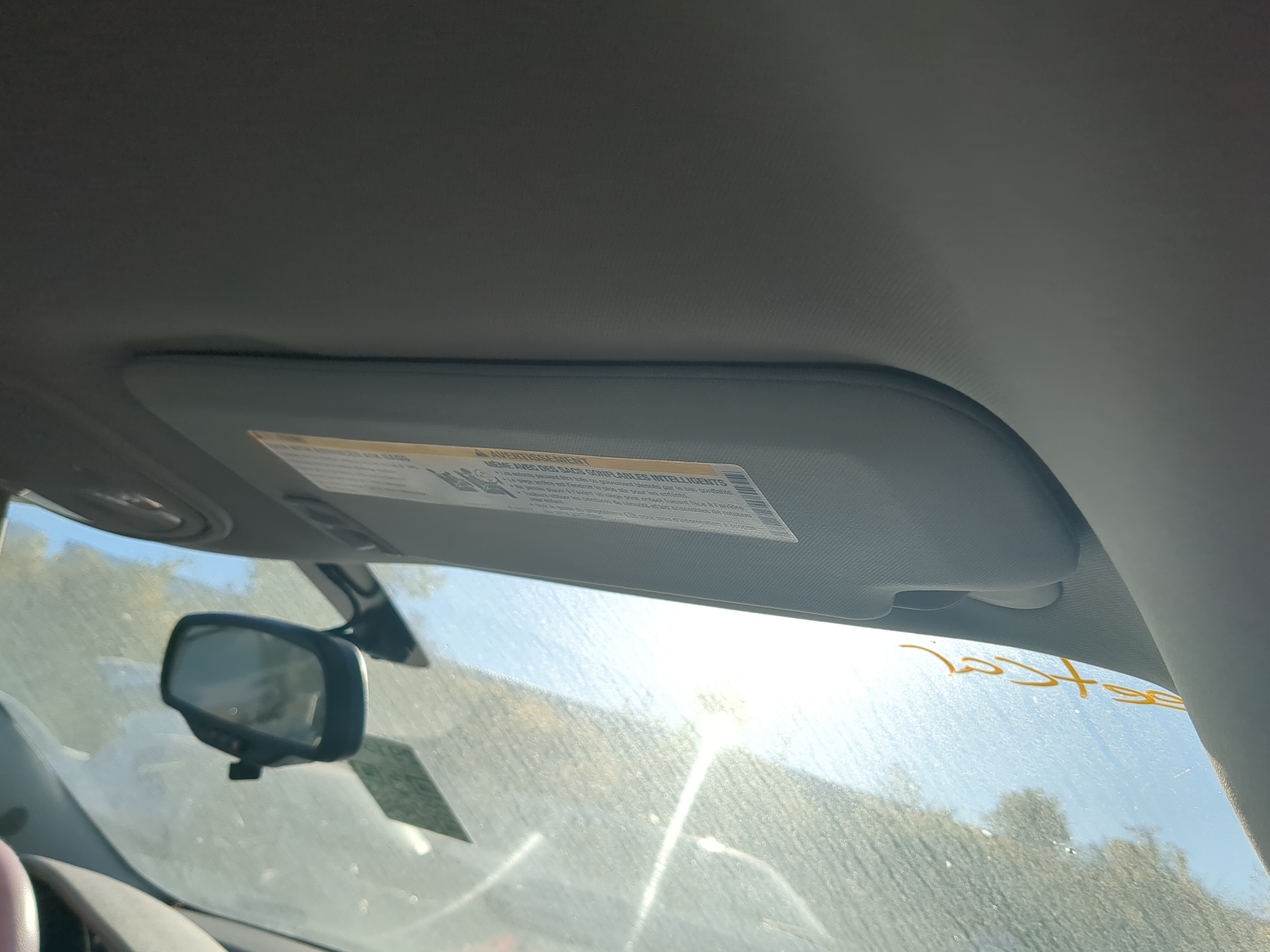 2004-2012 Chevrolet Malibu Passenger Sun Visor Mirror Right Sunvisor 1181736 - Oemusedautoparts1.com