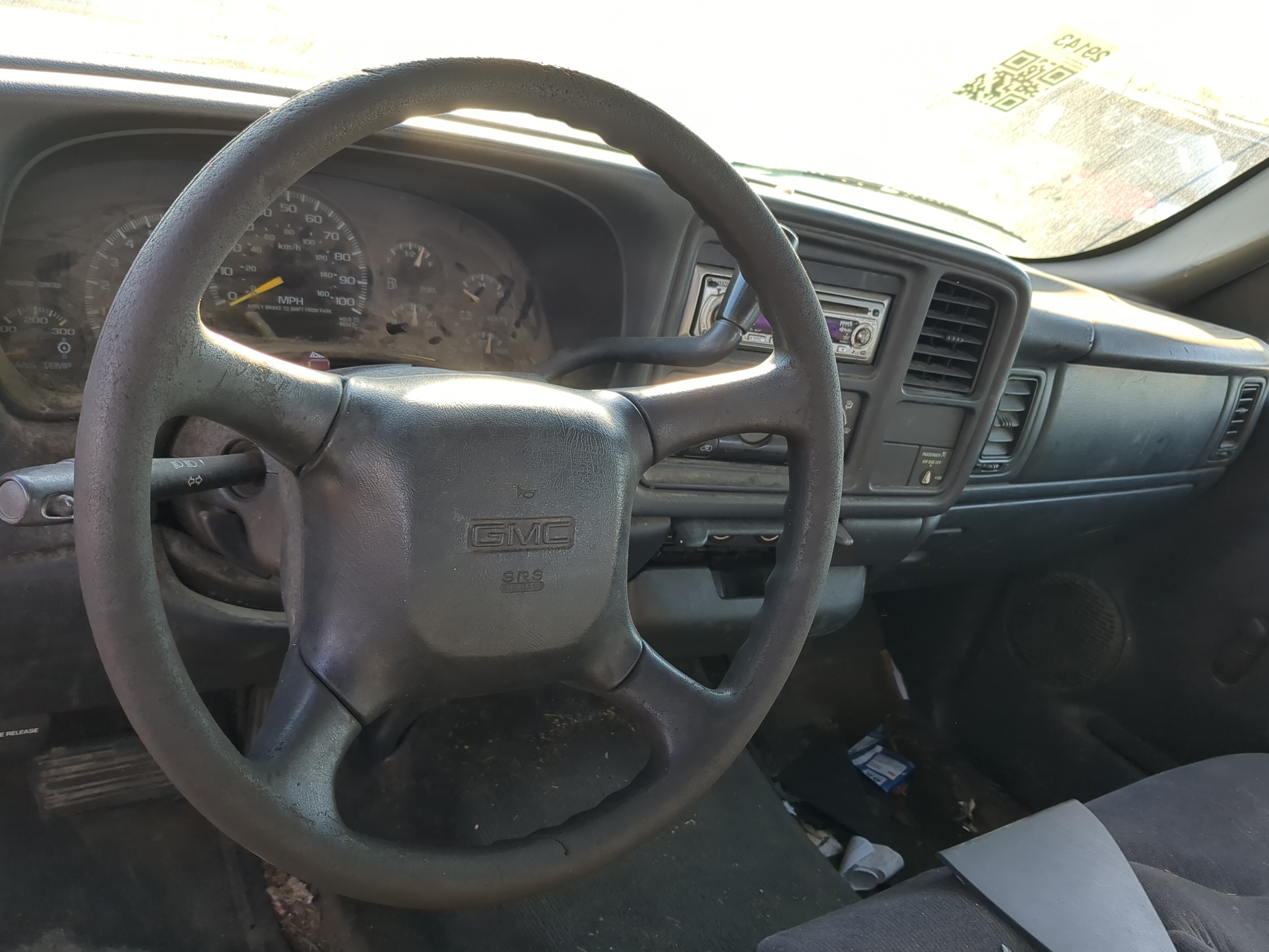 2000-2000 Gmc Sierra 2500 Air Bag Driver Left Steering Wheel Mounted 1181875 - Oemusedautoparts1.com