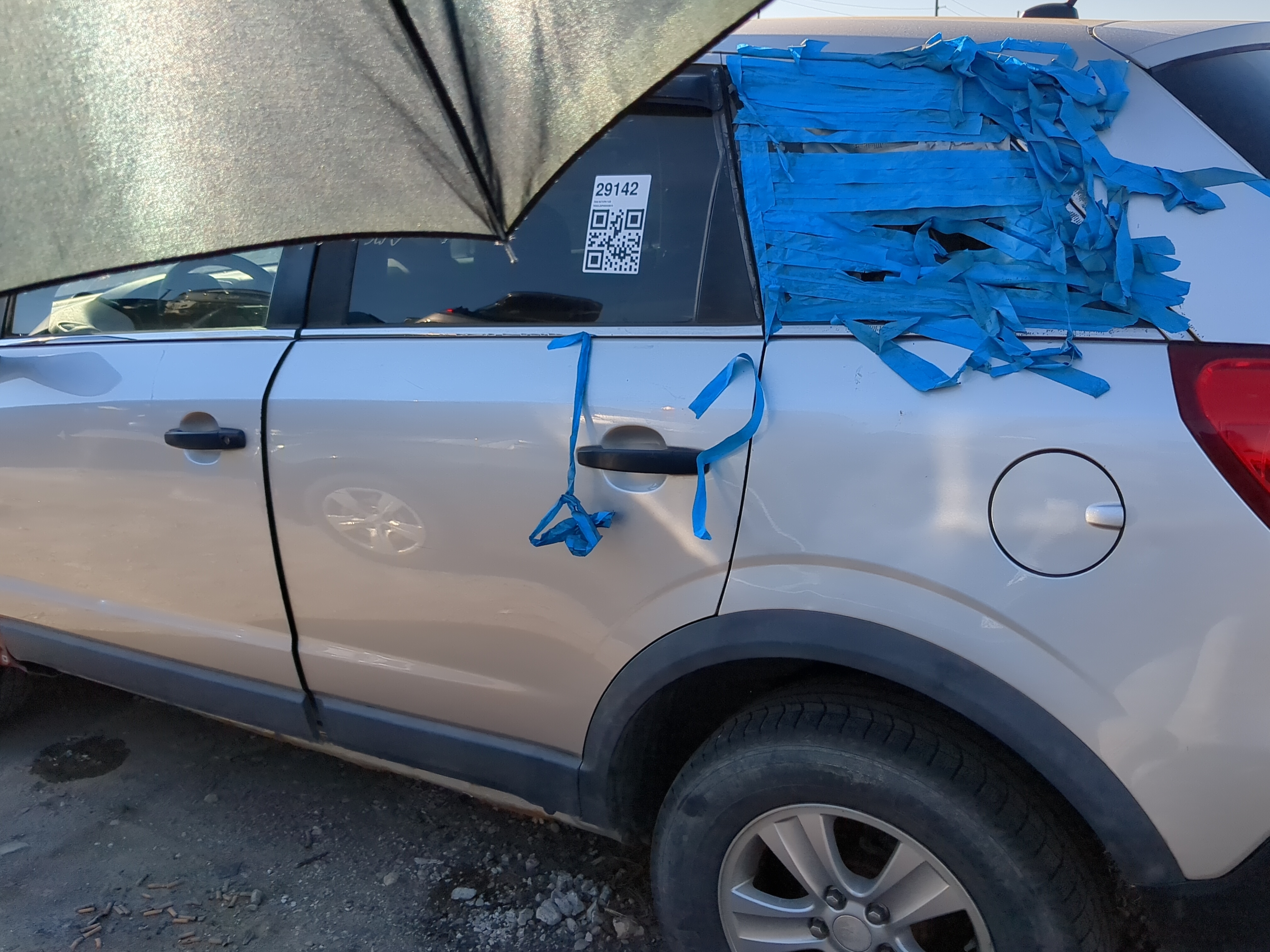 2008-2010 Saturn Vue Driver Rear Door Oem 1182046 - Oemusedautoparts1.com