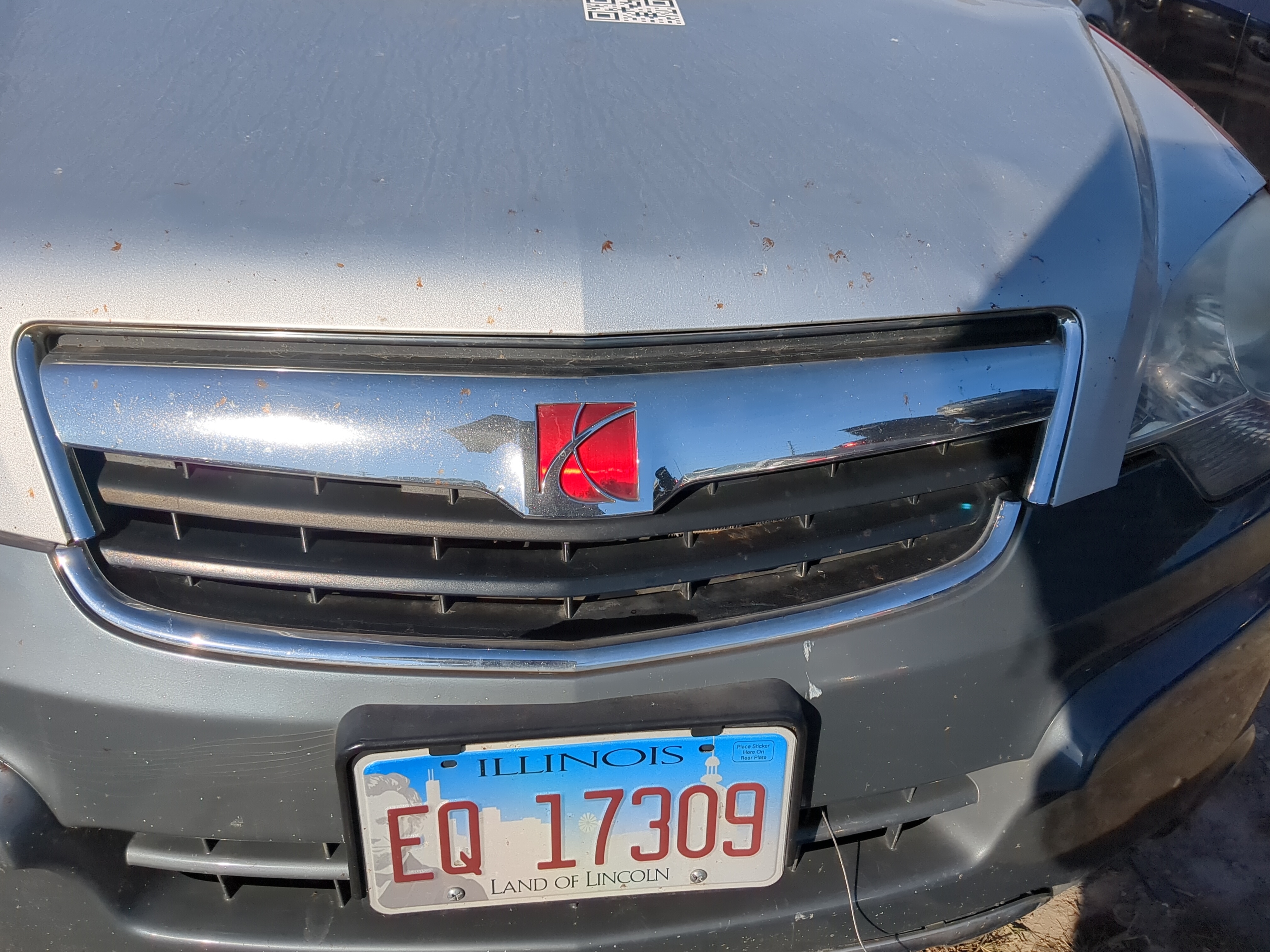 2008-2010 Saturn Vue Front Grille Bumper Not Included 1182120 - Oemusedautoparts1.com