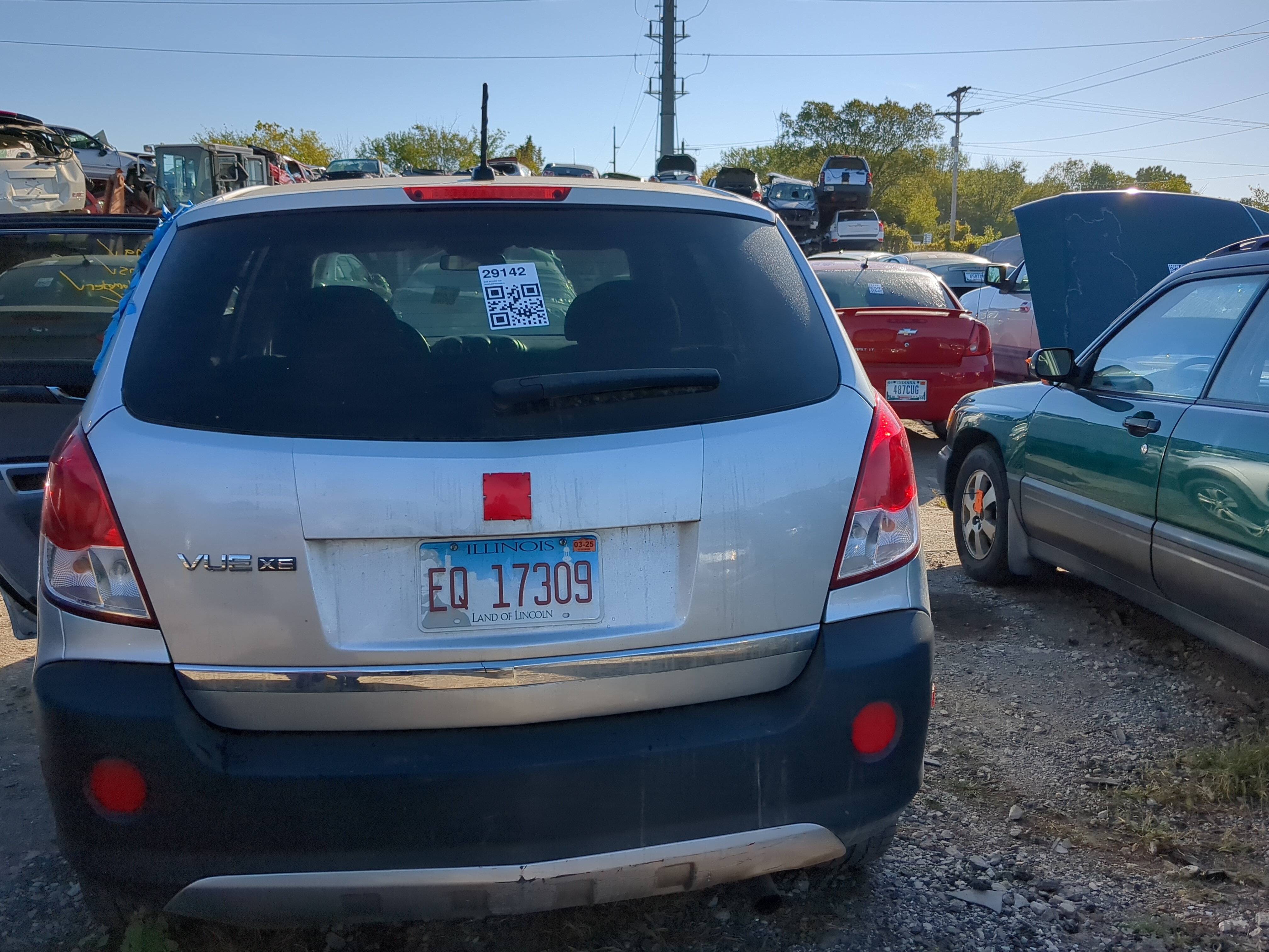 2009-2010 Saturn Vue Trunk/decklid/hatch/tailgate Oem 1182122 - Oemusedautoparts1.com