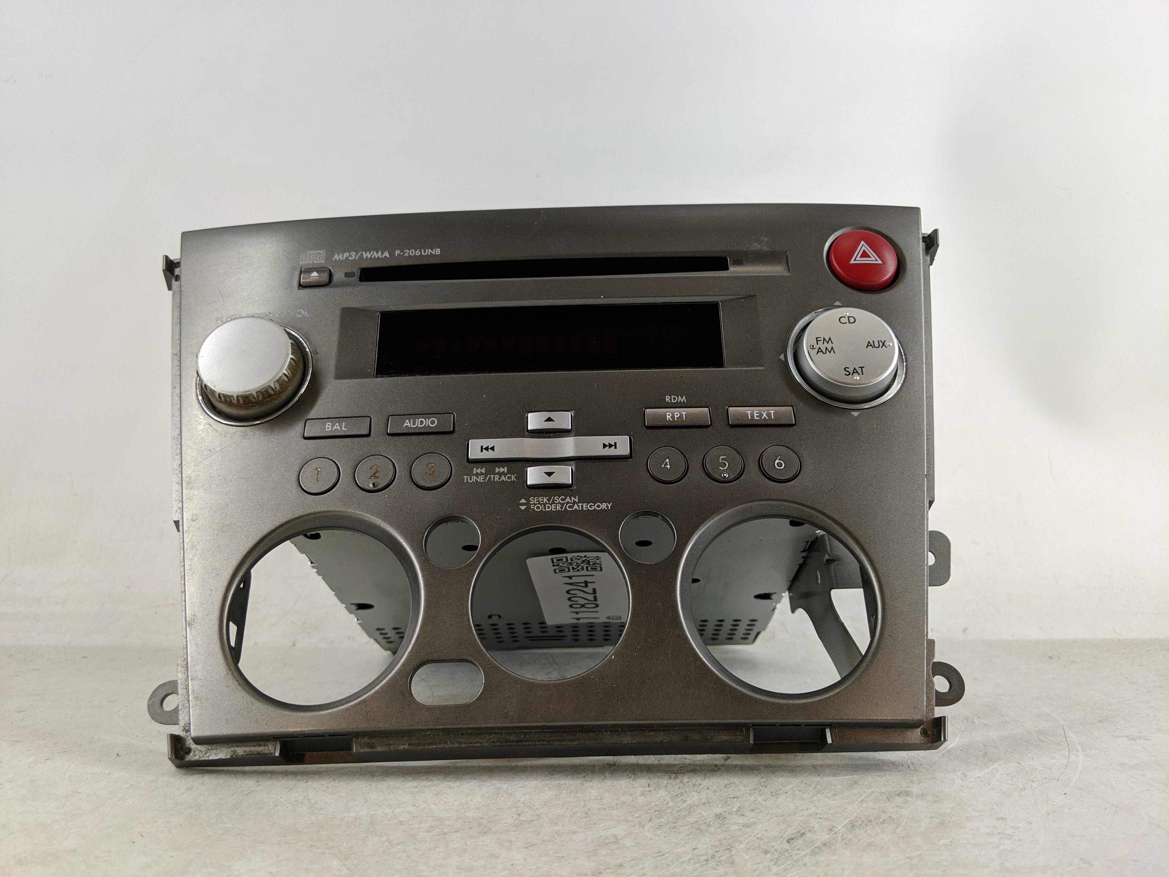 Picture of 2007-2009 Subaru Legacy Am Fm Cd Player Radio Receiver 1182241