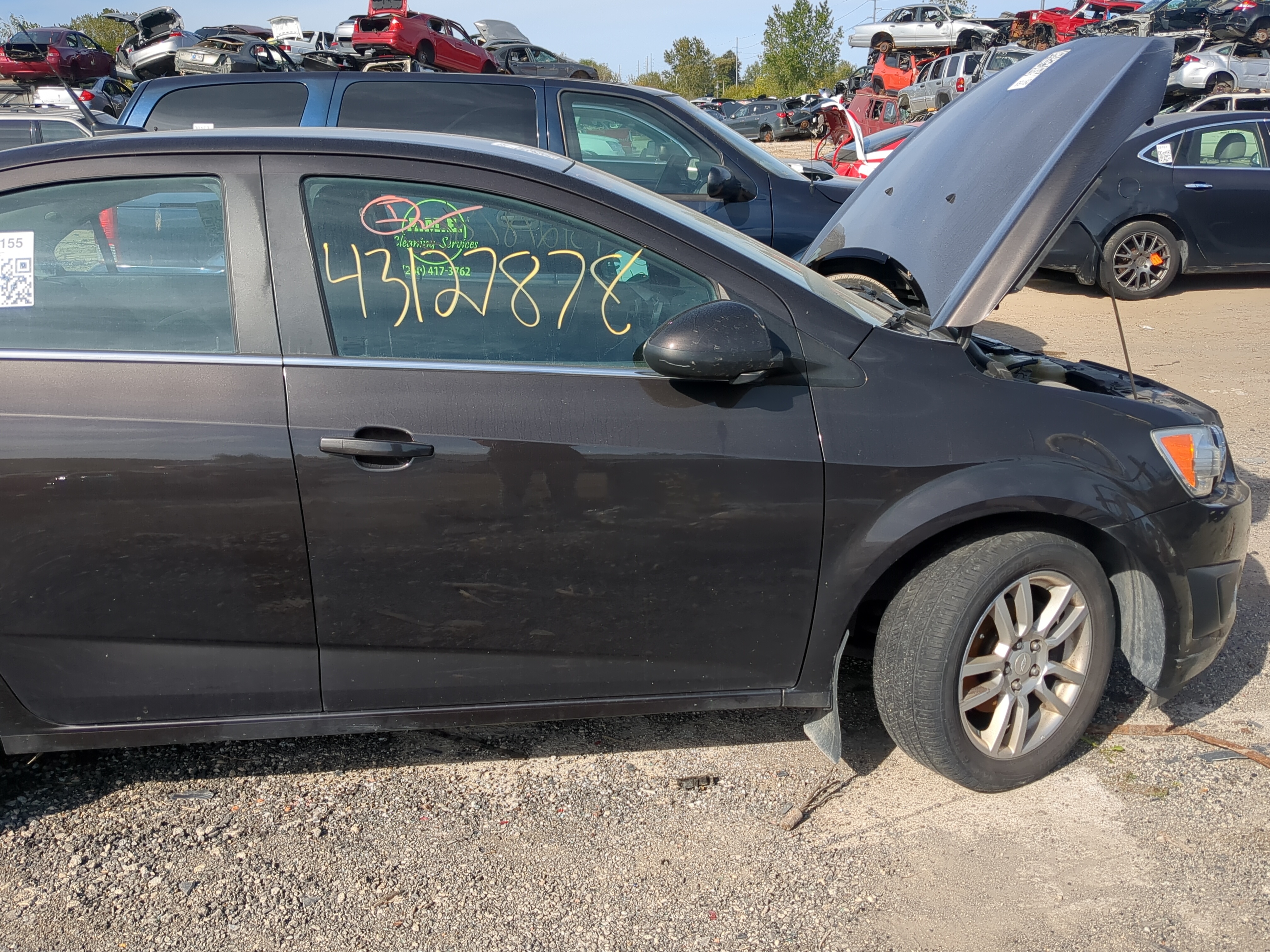 2012-2019 Chevrolet Sonic Passenger Front Door Oem 1182494 - Oemusedautoparts1.com