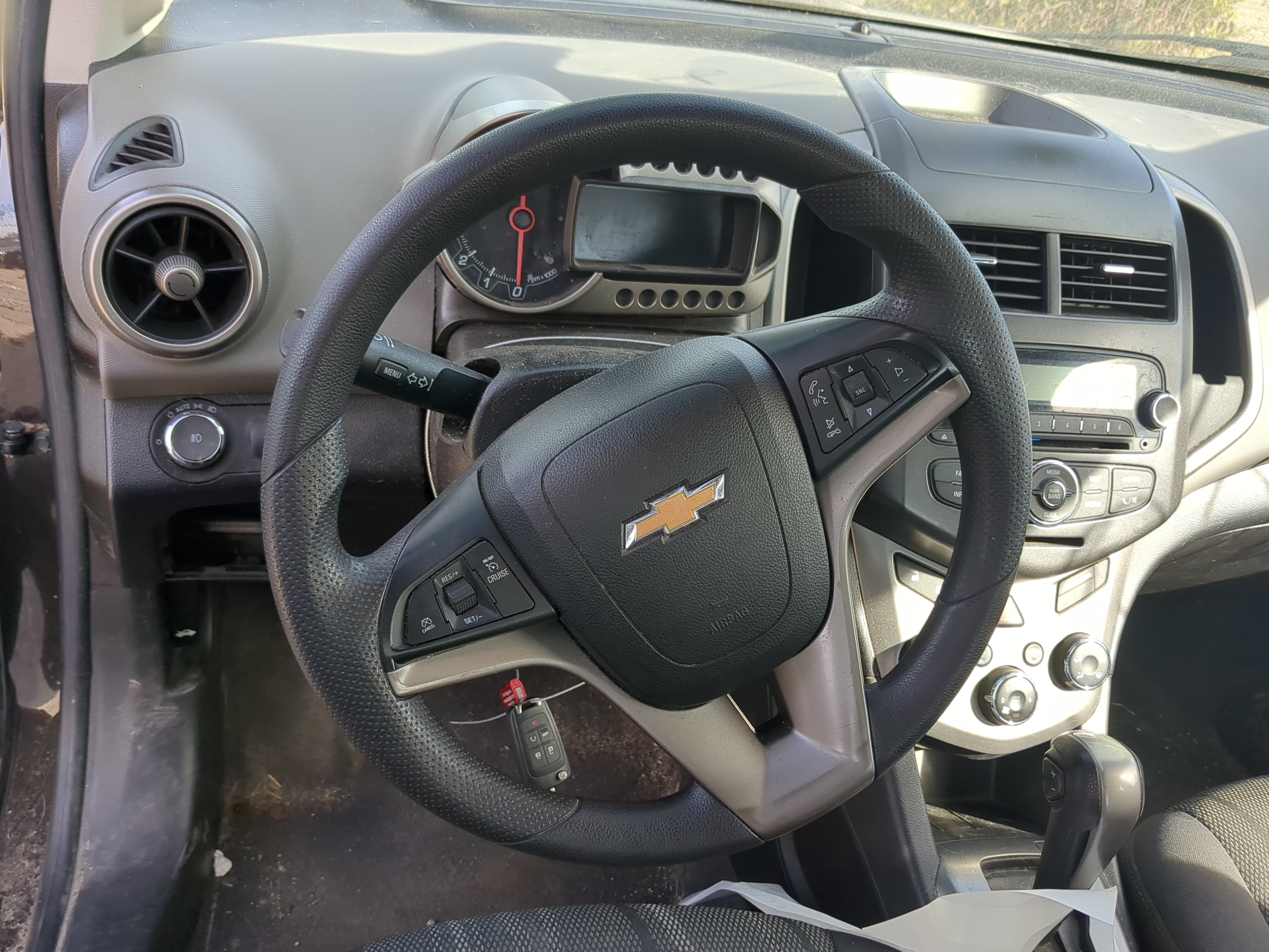 2014-2019 Chevrolet Sonic Air Bag Driver Left Steering Wheel Mounted 1182499 - Oemusedautoparts1.com