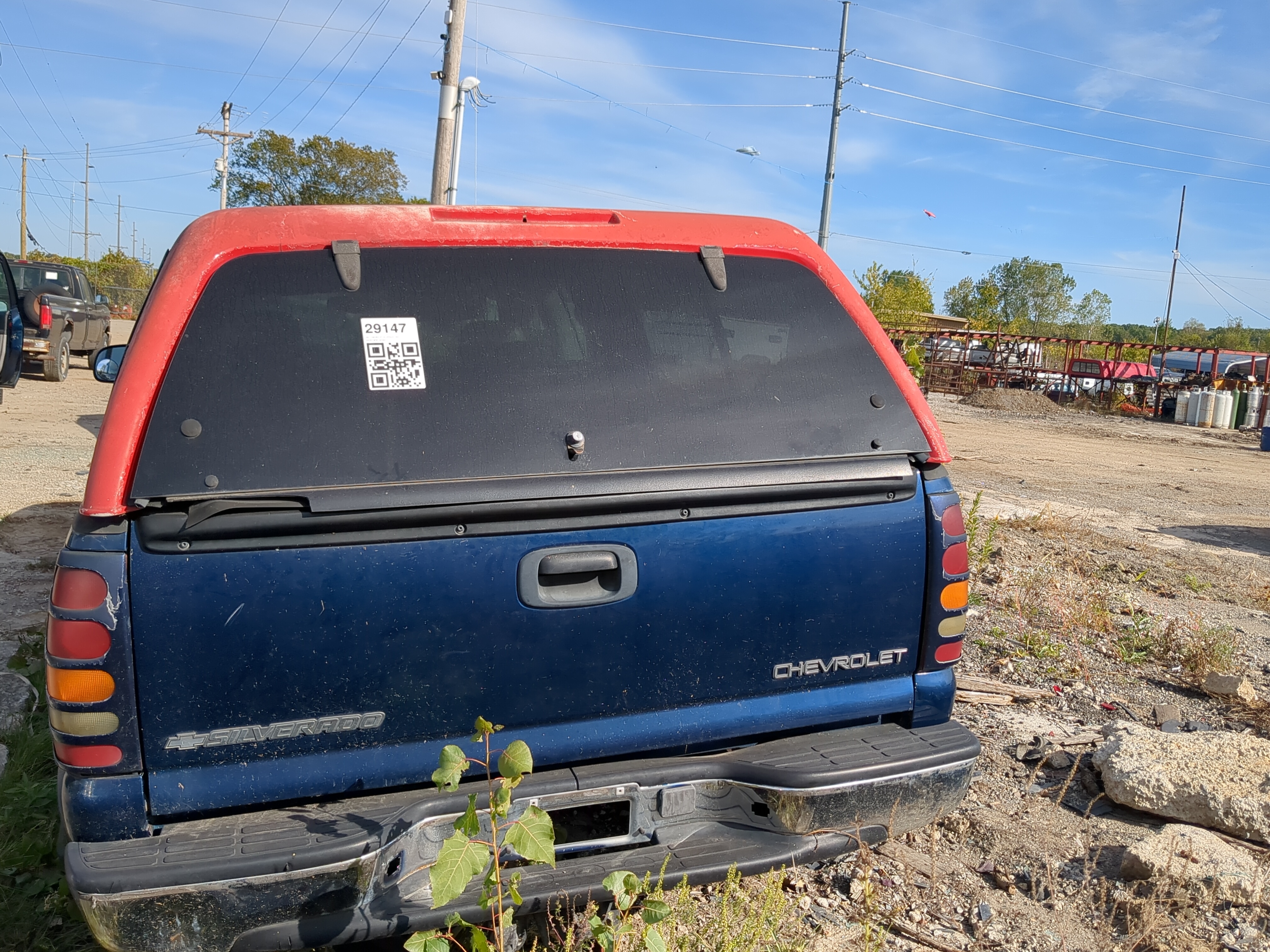 1999-2007 Chevrolet Silverado 1500 Trunk/decklid/hatch/tailgate Oem 1182659 - Oemusedautoparts1.com