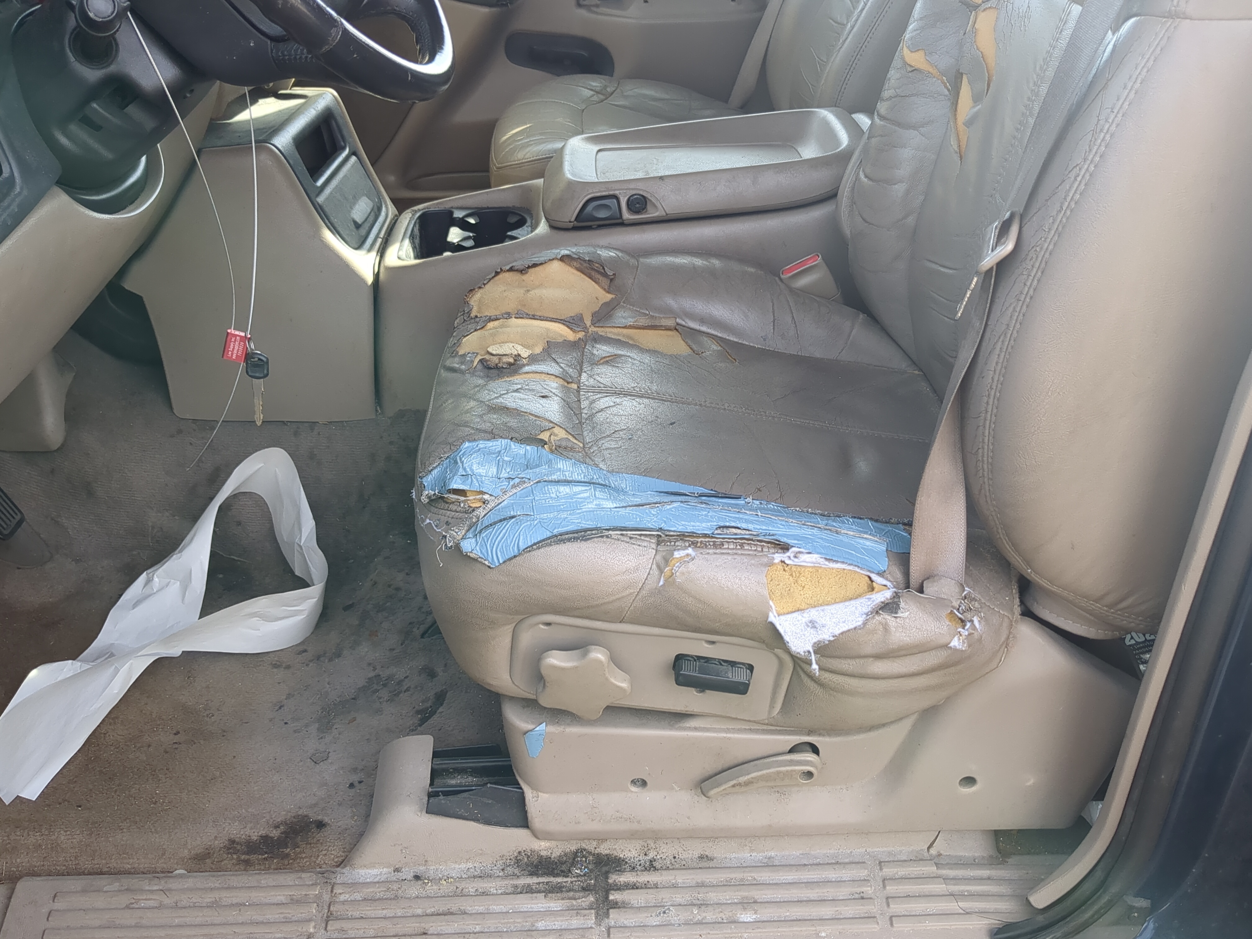 2001 Chevrolet Silverado 1500 Driver Front Seat Oem 1182680 - Oemusedautoparts1.com