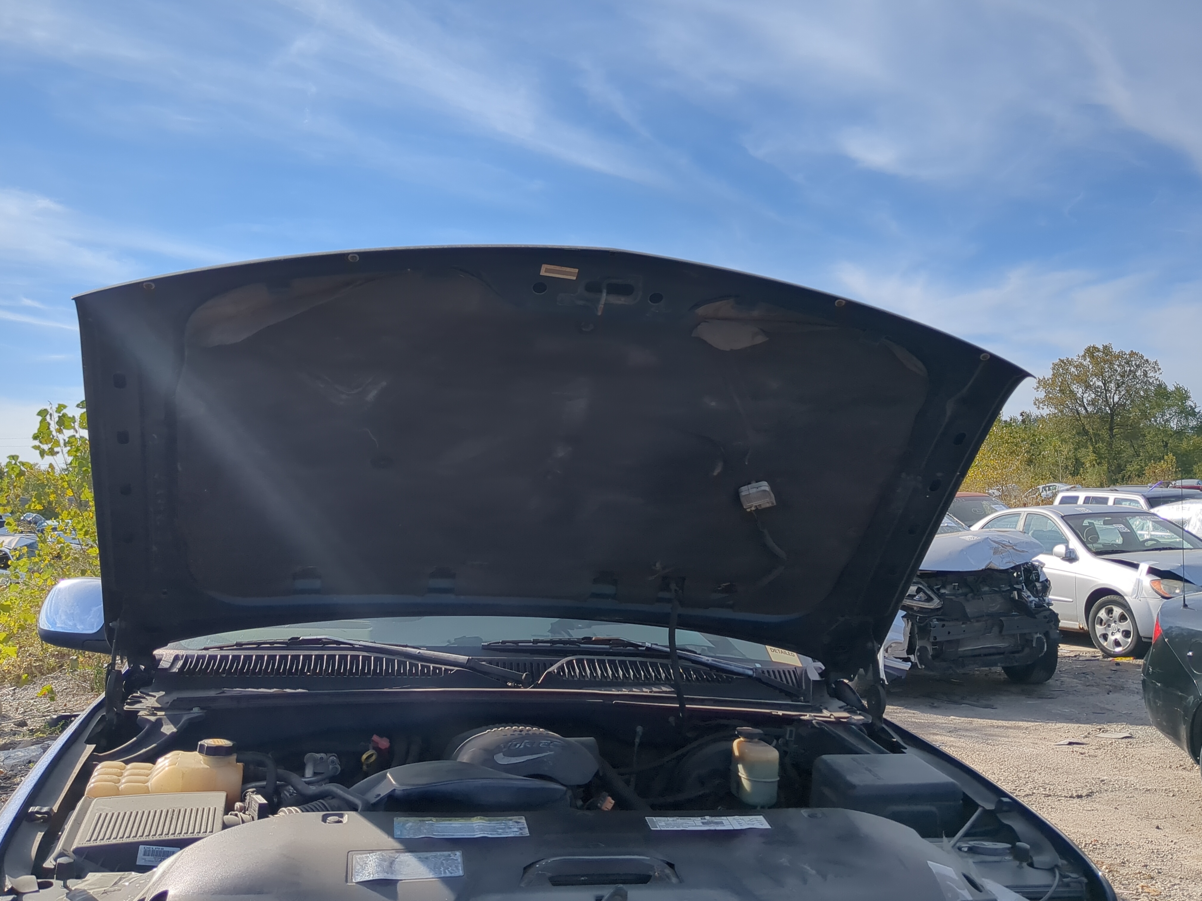 1999-2002 Chevrolet Silverado 1500 Hood Oem 1182714 - Oemusedautoparts1.com