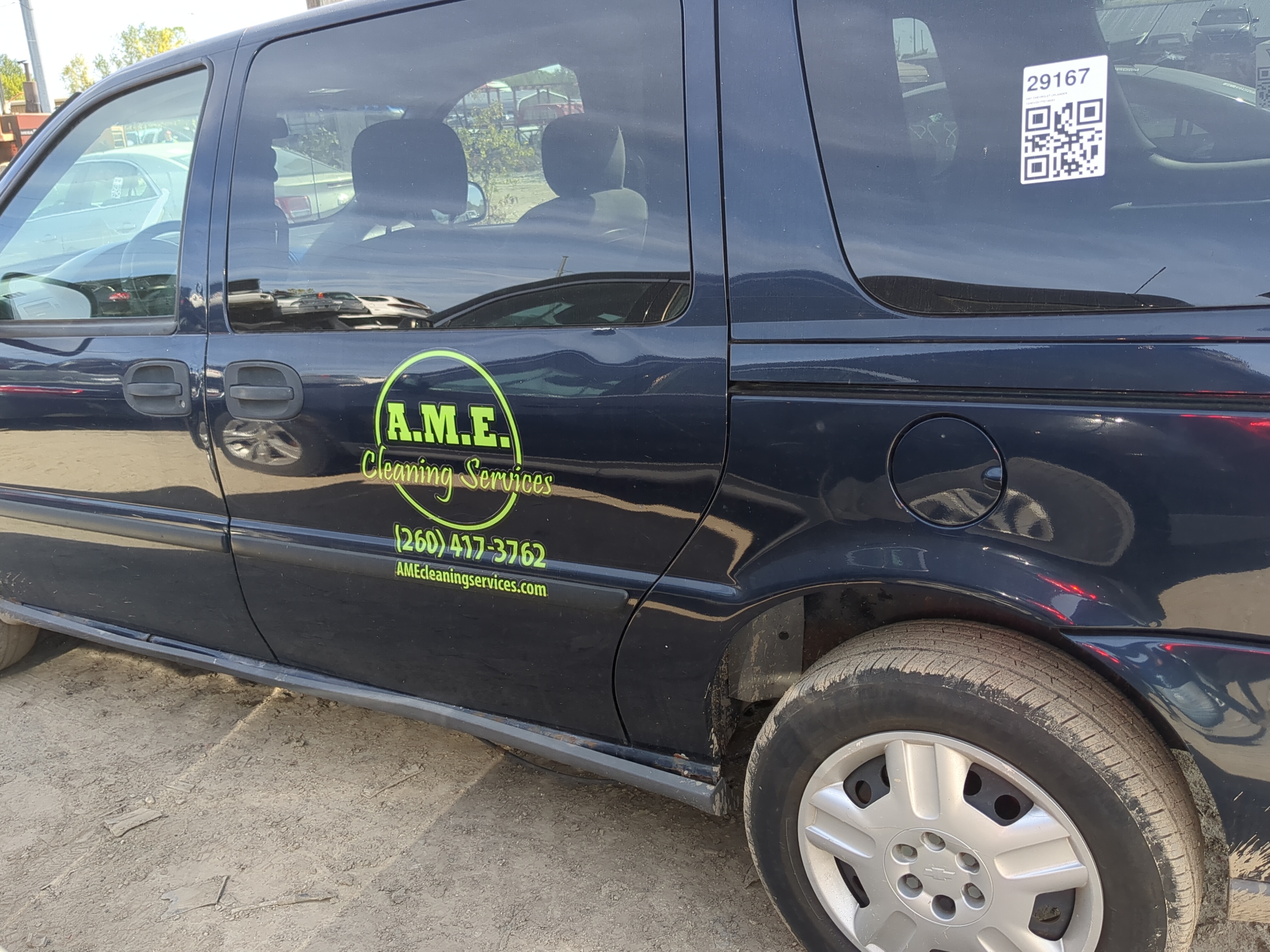 2005-2009 Chevrolet Uplander Driver Rear Door Oem 1182790 - Oemusedautoparts1.com