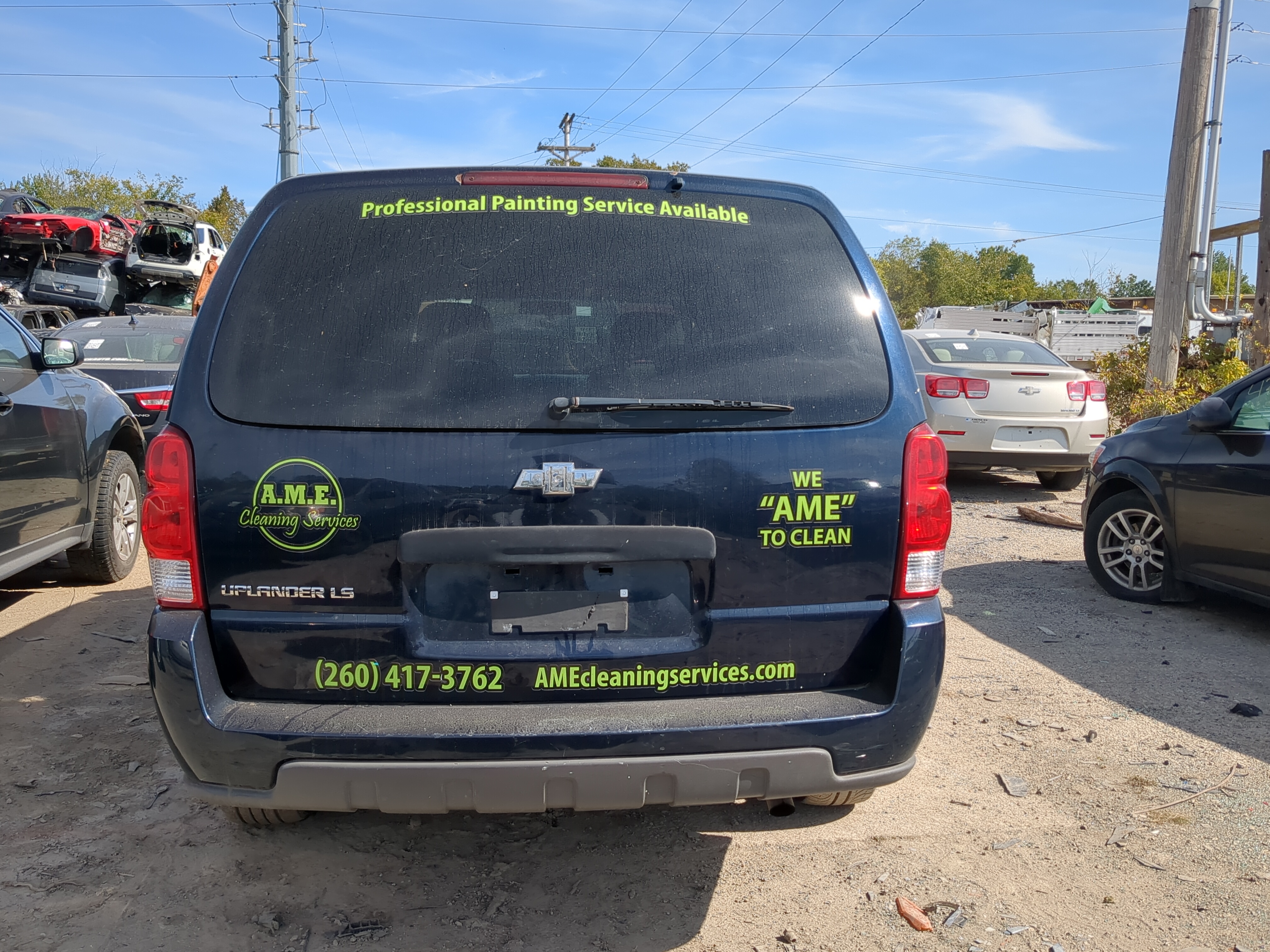 2005-2009 Chevrolet Uplander Trunk/decklid/hatch/tailgate Oem 1182856 - Oemusedautoparts1.com